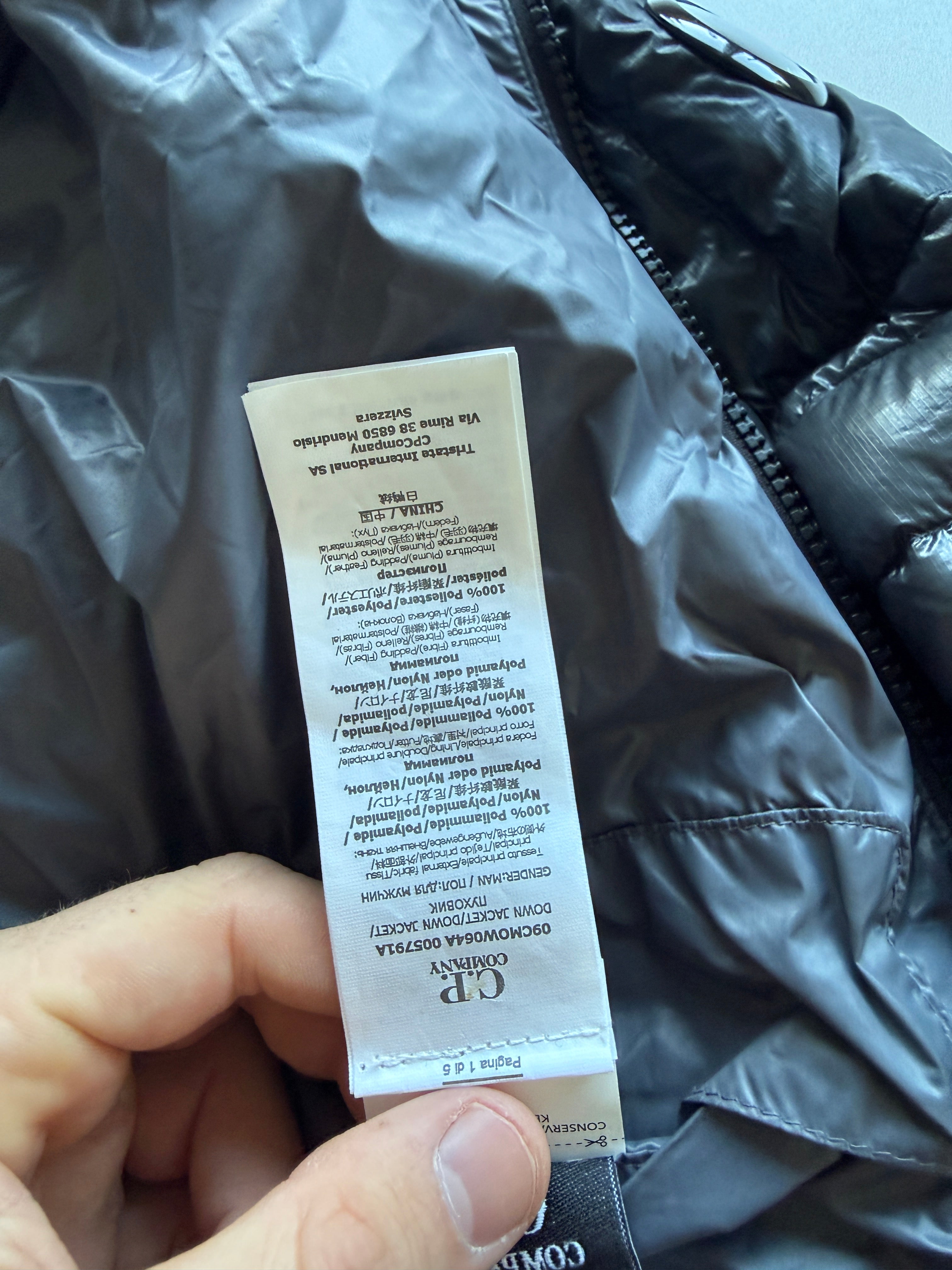 CP Company D D Shell Down Jacket