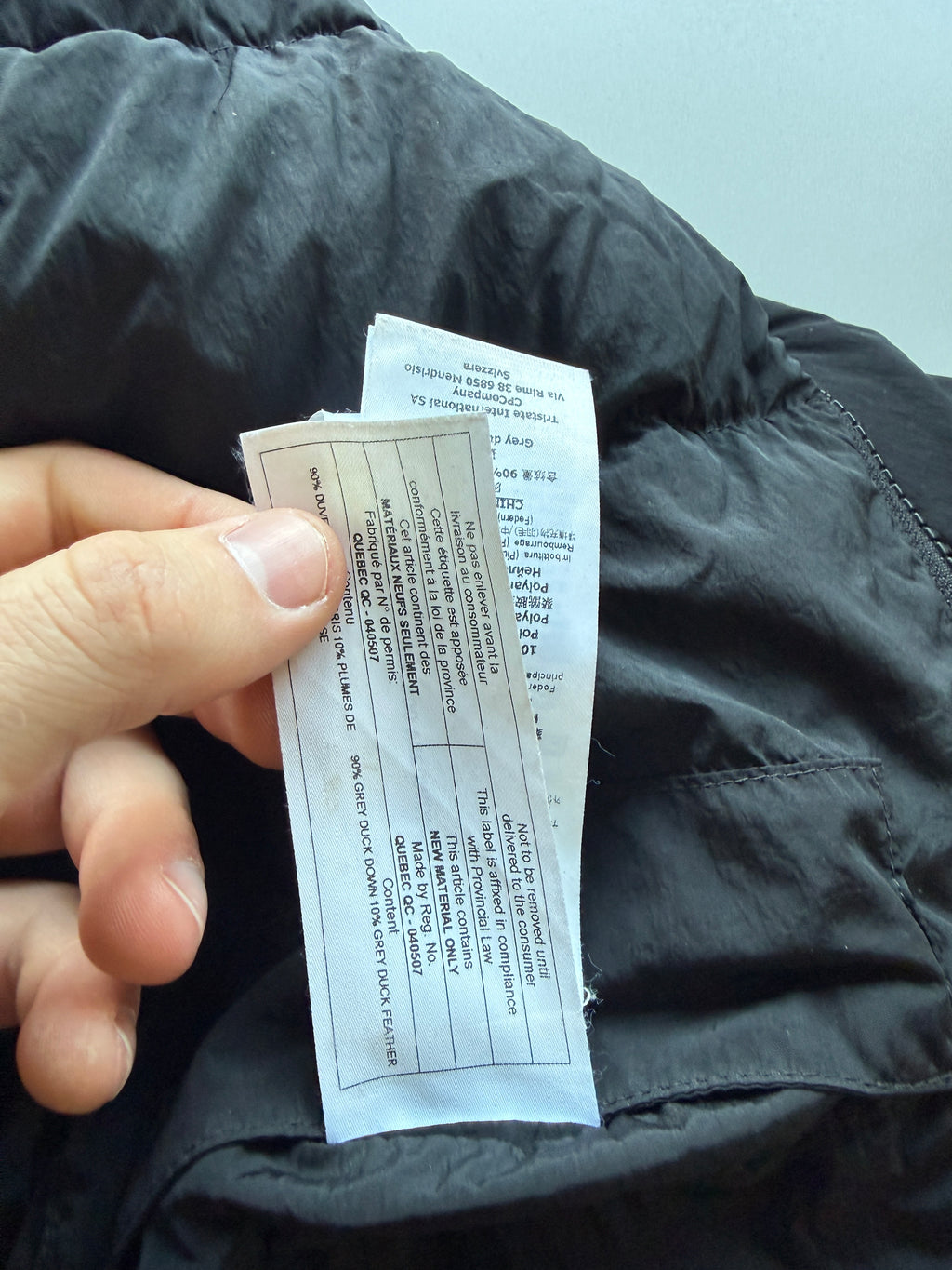 CP Company Eco-Chrome Down Jacket