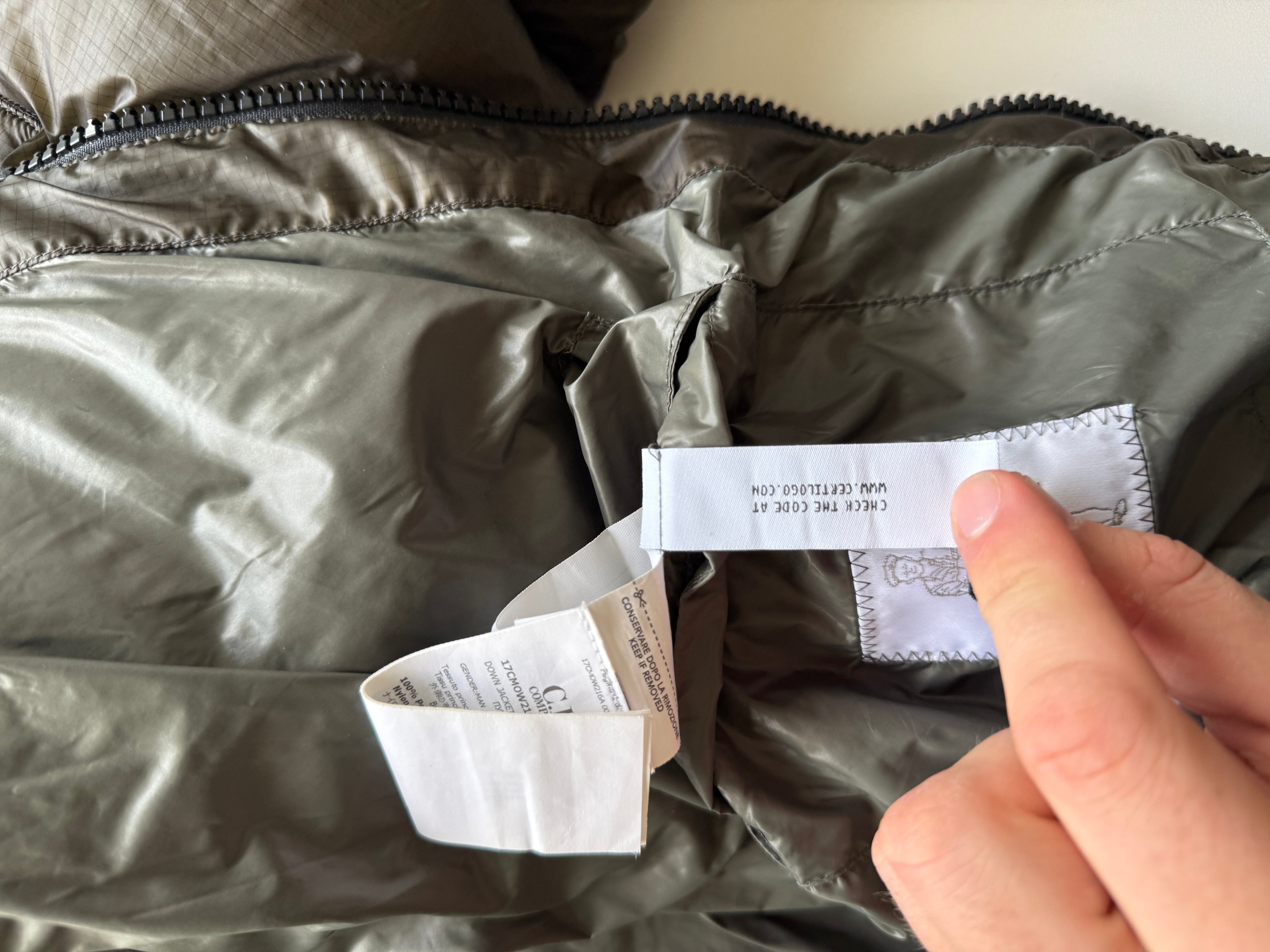 CP Company D D Shell Down jacket