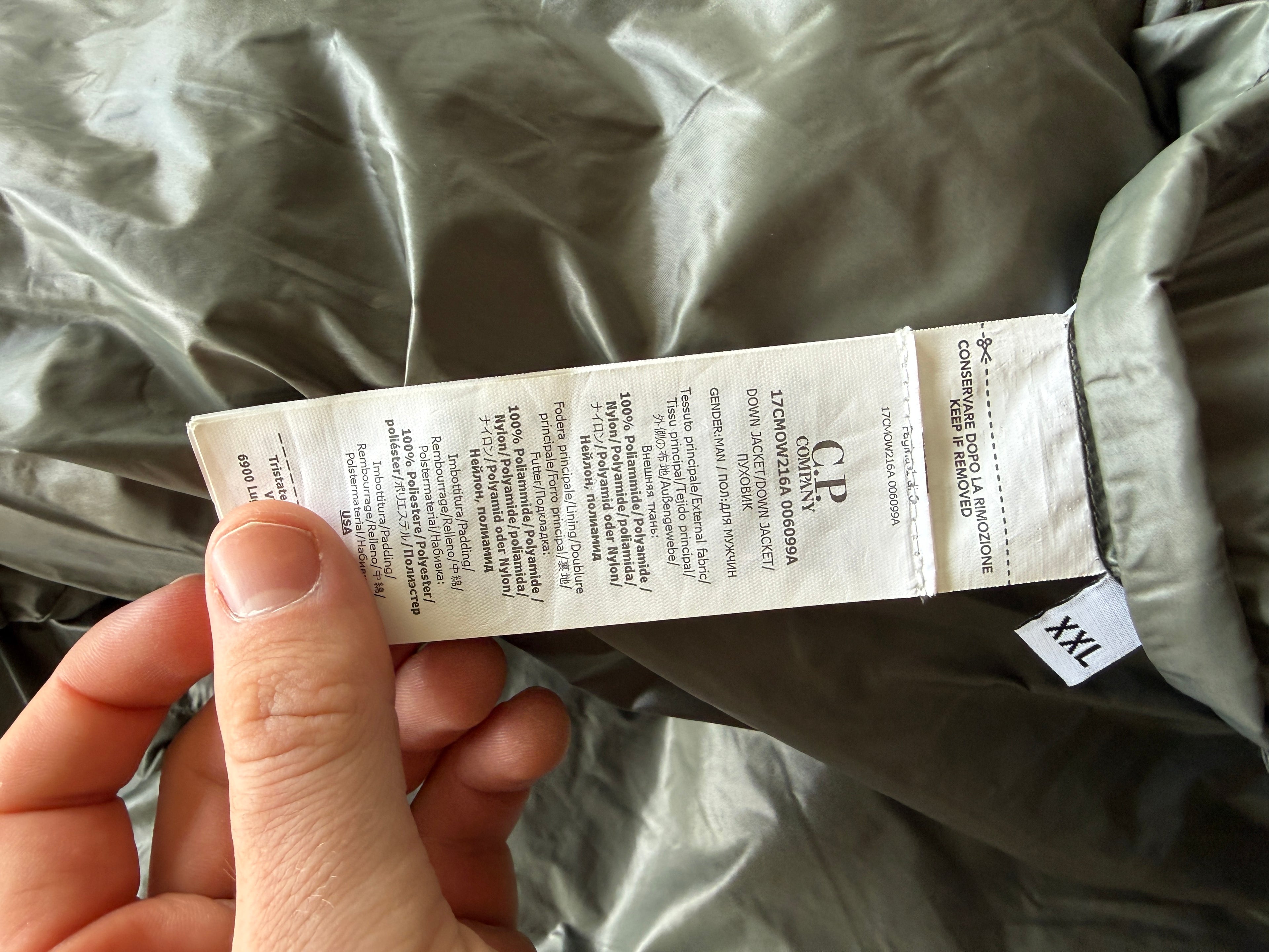 CP Company D D Shell Down jacket