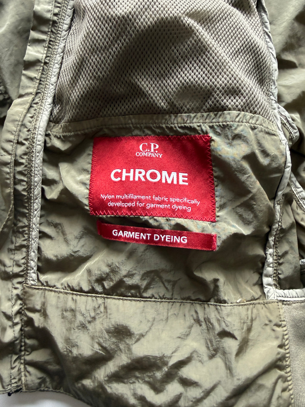 CP Company Chrome Garment Dyed jacket