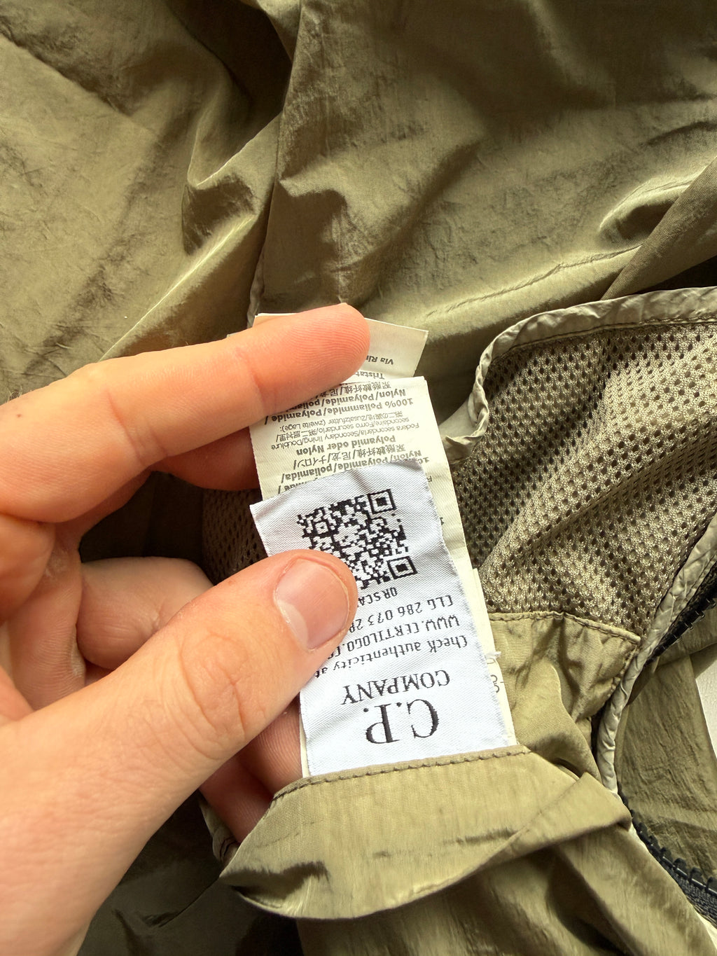 CP Company Chrome Garment Dyed jacket