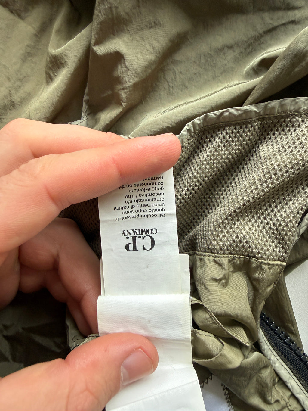 CP Company Chrome Garment Dyed jacket