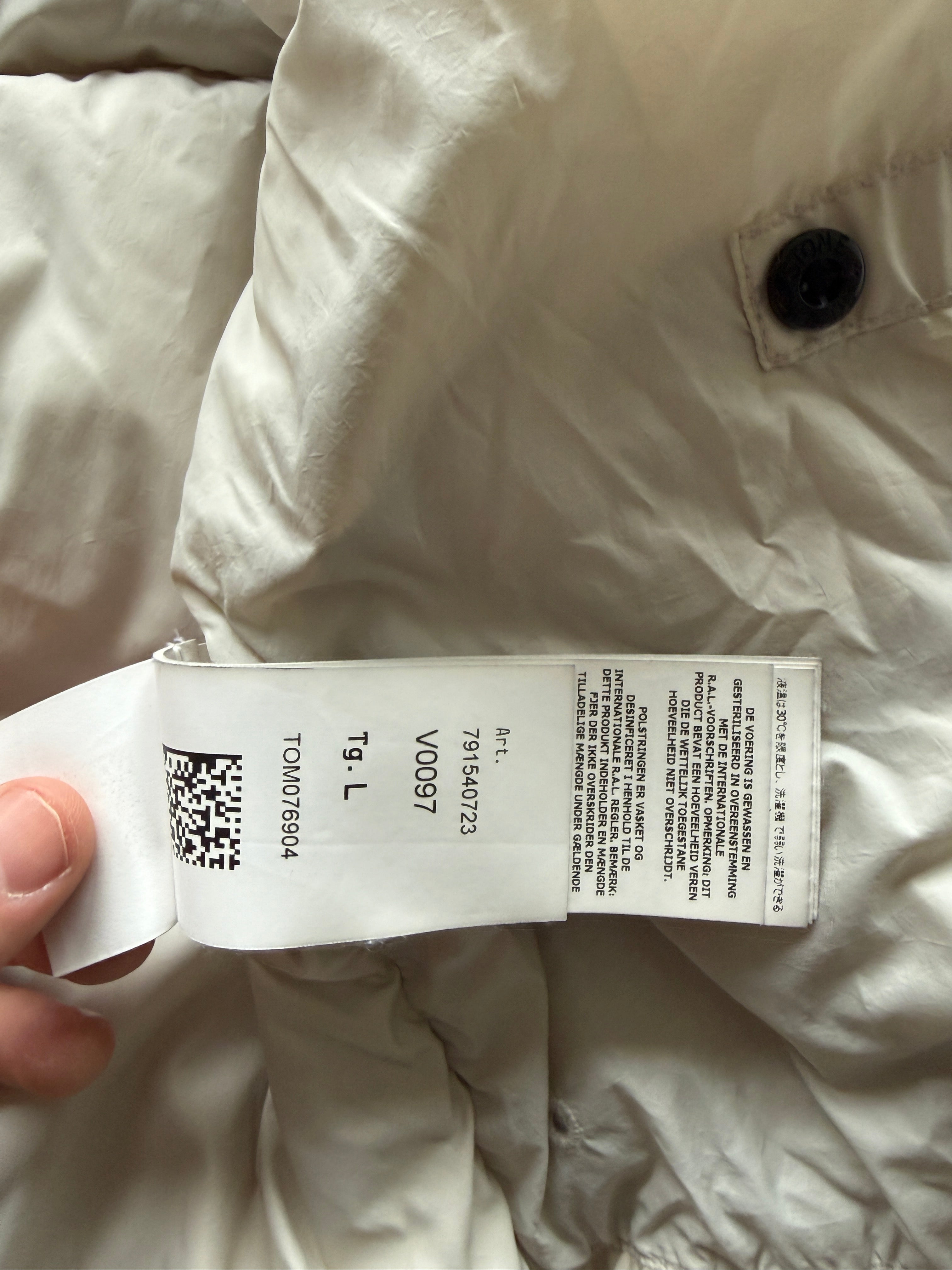 Stone Island Garment Dyed Down Jacket