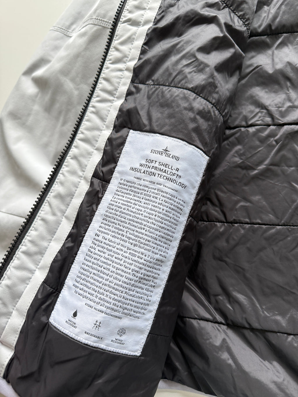 Stone Island Soft Shell Primaloft Jacket M