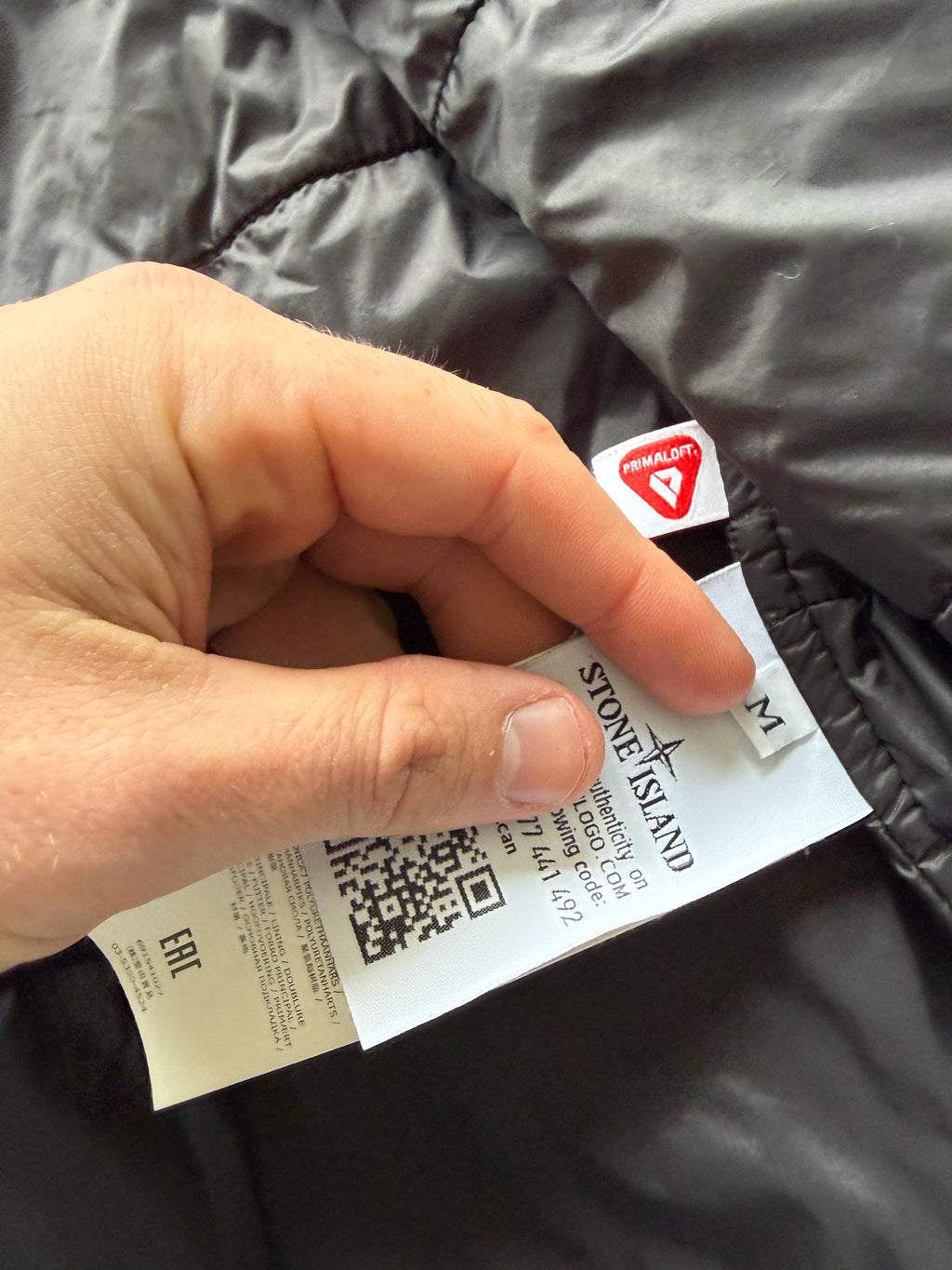 Stone Island Soft Shell Primaloft Jacket M