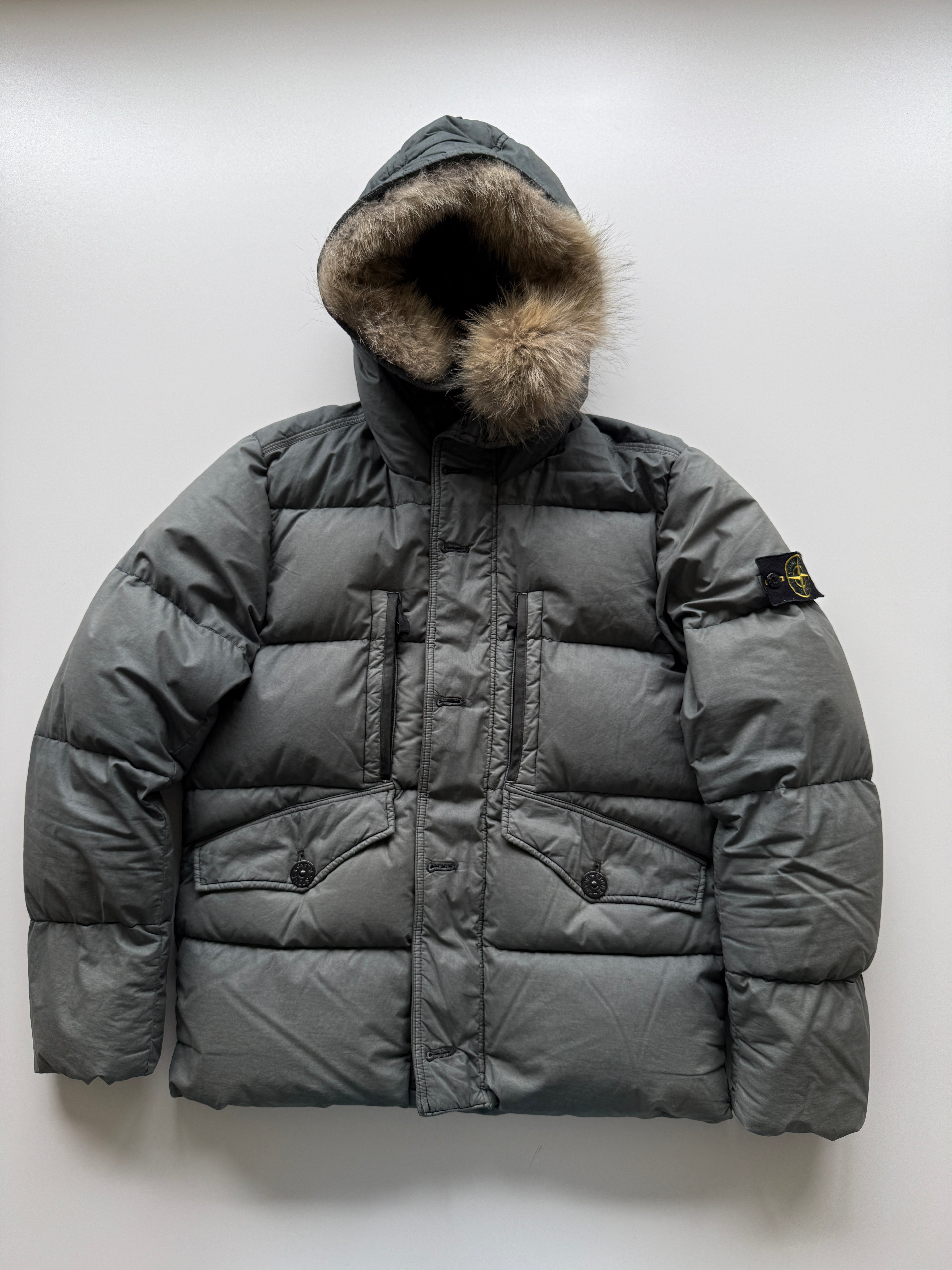 Stone Island Reslin Poplin Down Jacket