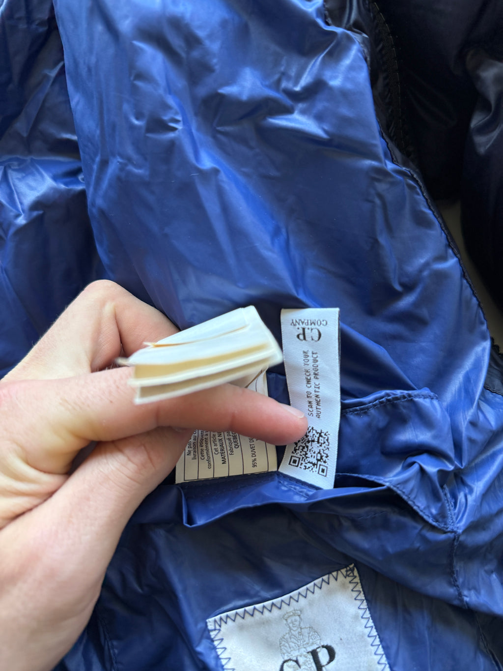 CP Company D  D shell Down Jacket Goggle