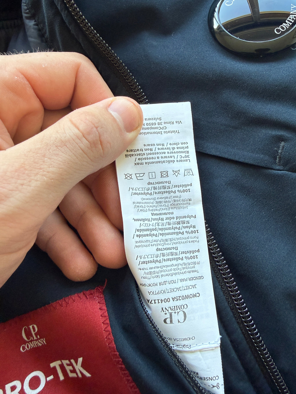 CP Company Pro Tek Primaloft Jacket