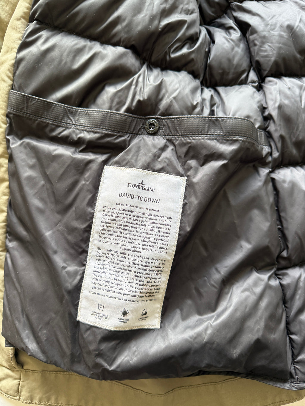 Stone Island David-Tc Down jacket