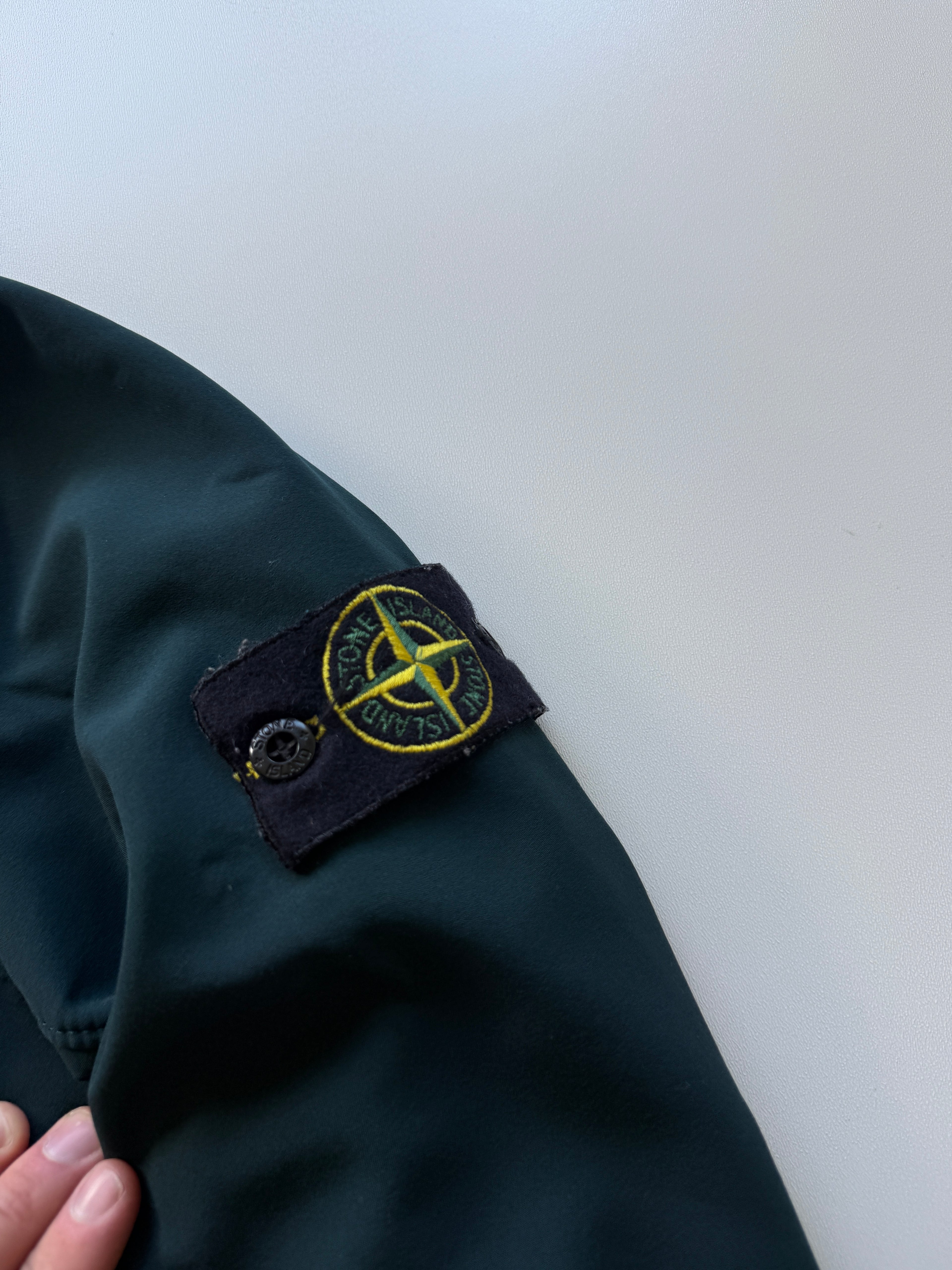 Stone Island Soft shell Jacket Green