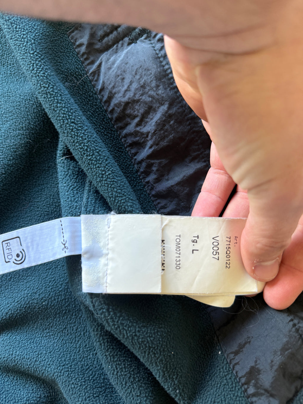 Stone Island Soft shell Jacket Green