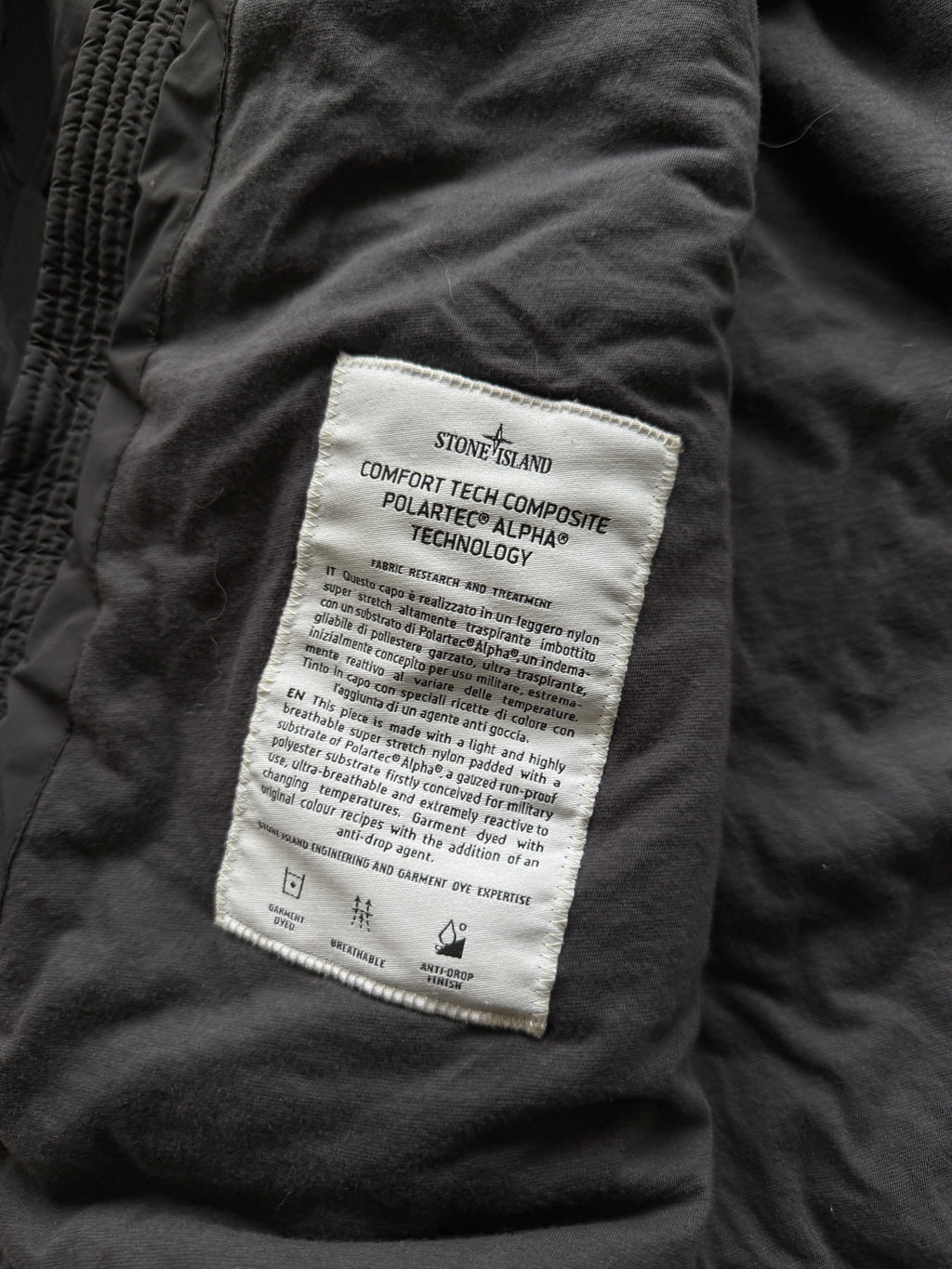 Stone Island Comfort Tech Polartec Jacket