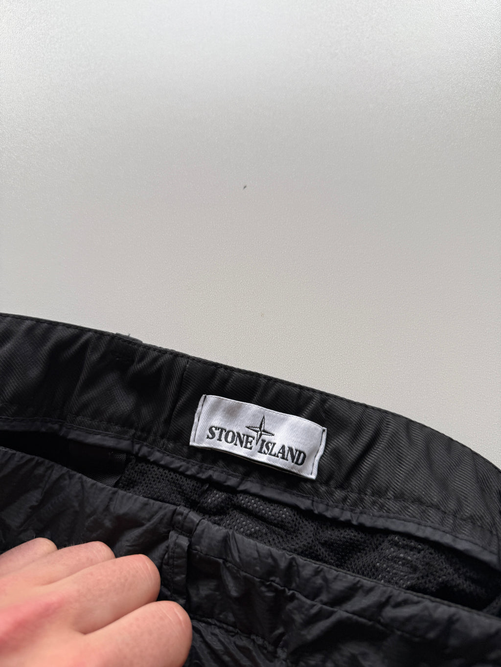Stone Island Nylon Jogger With Ghost Badge