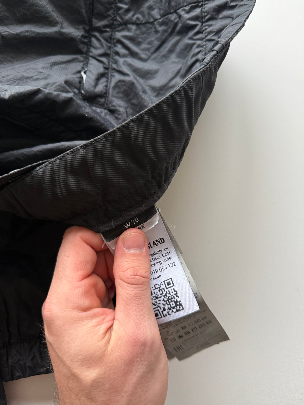 Stone Island Nylon Jogger With Ghost Badge