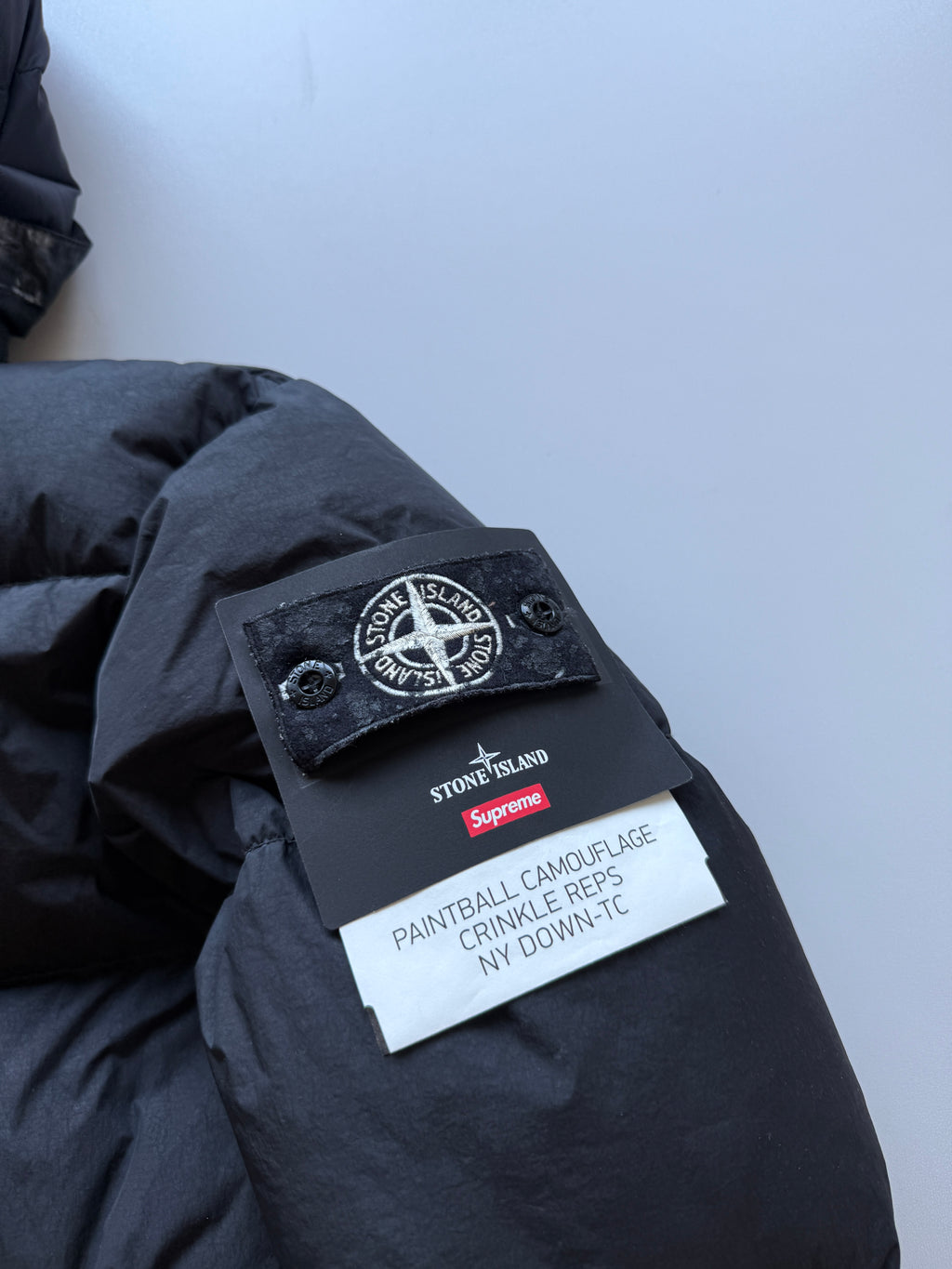 Stone Island X Supreme paintball Camo Jacket