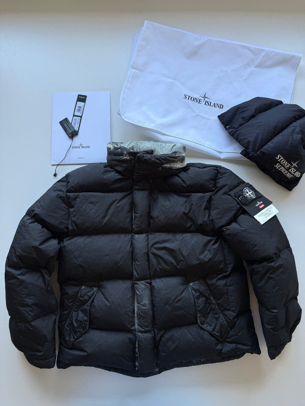 Stone Island X Supreme paintball Camo Jacket