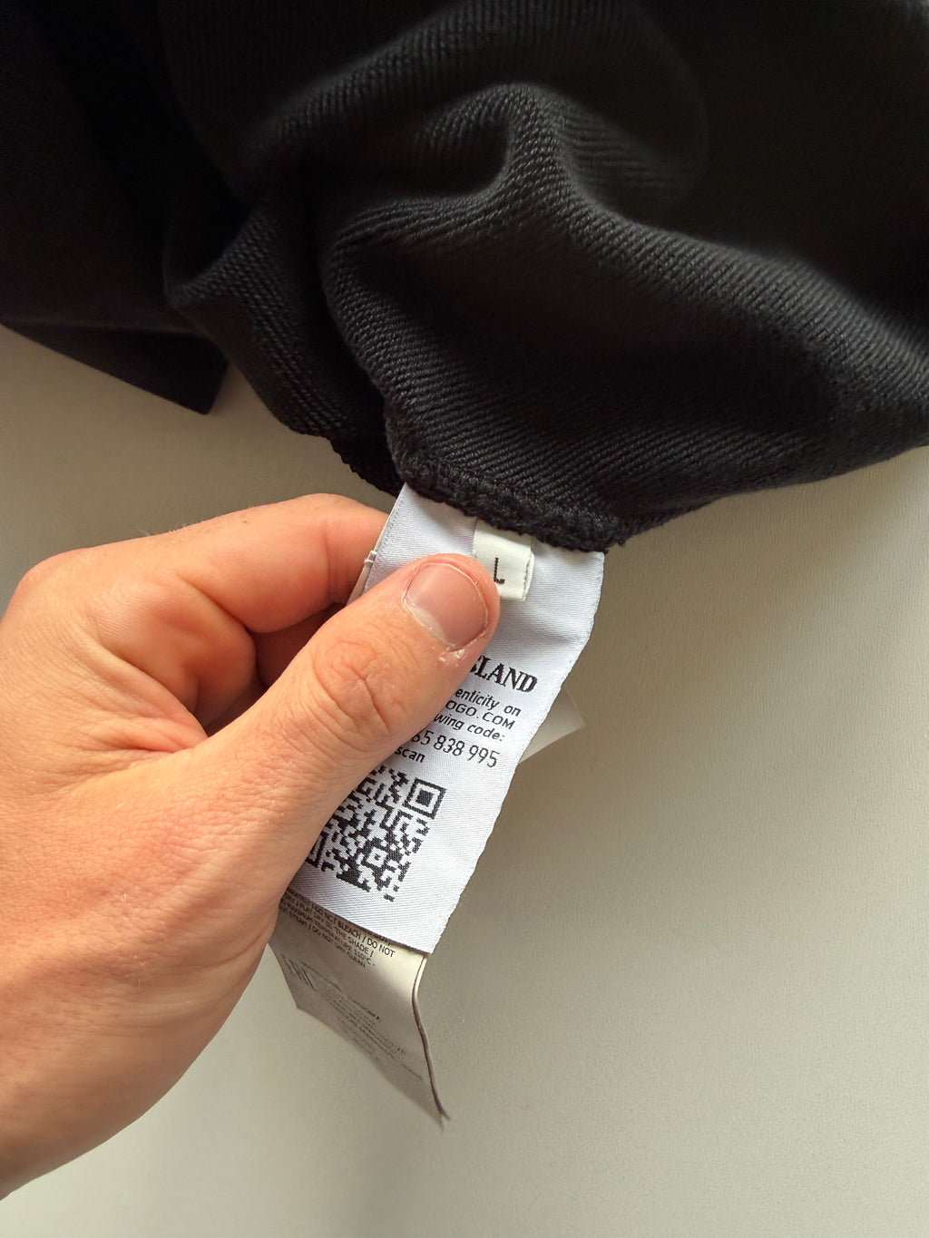 Stone Island Black Sweater