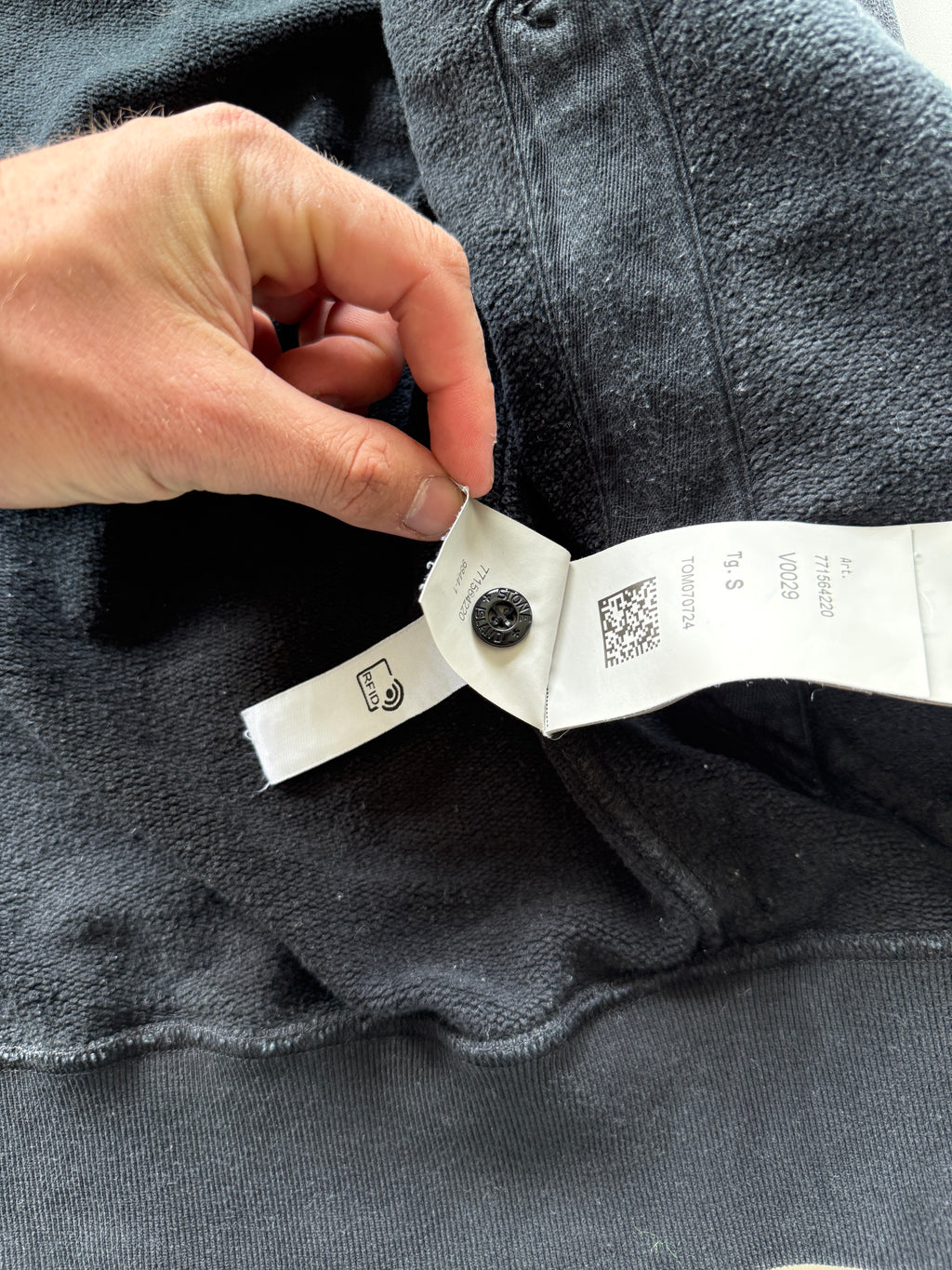 Stone Island Hoodie With Zip