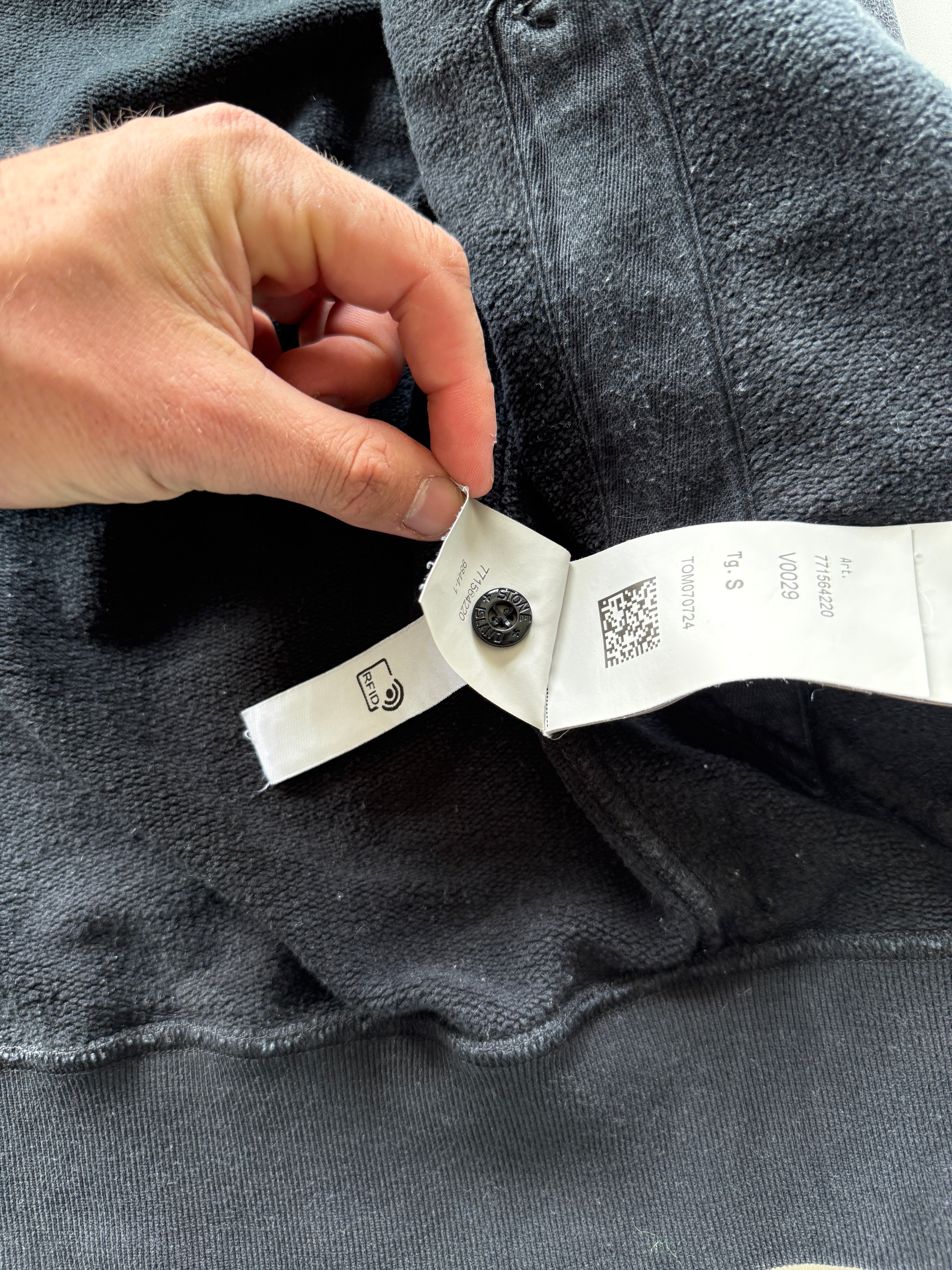 Stone Island Hoodie With Zip