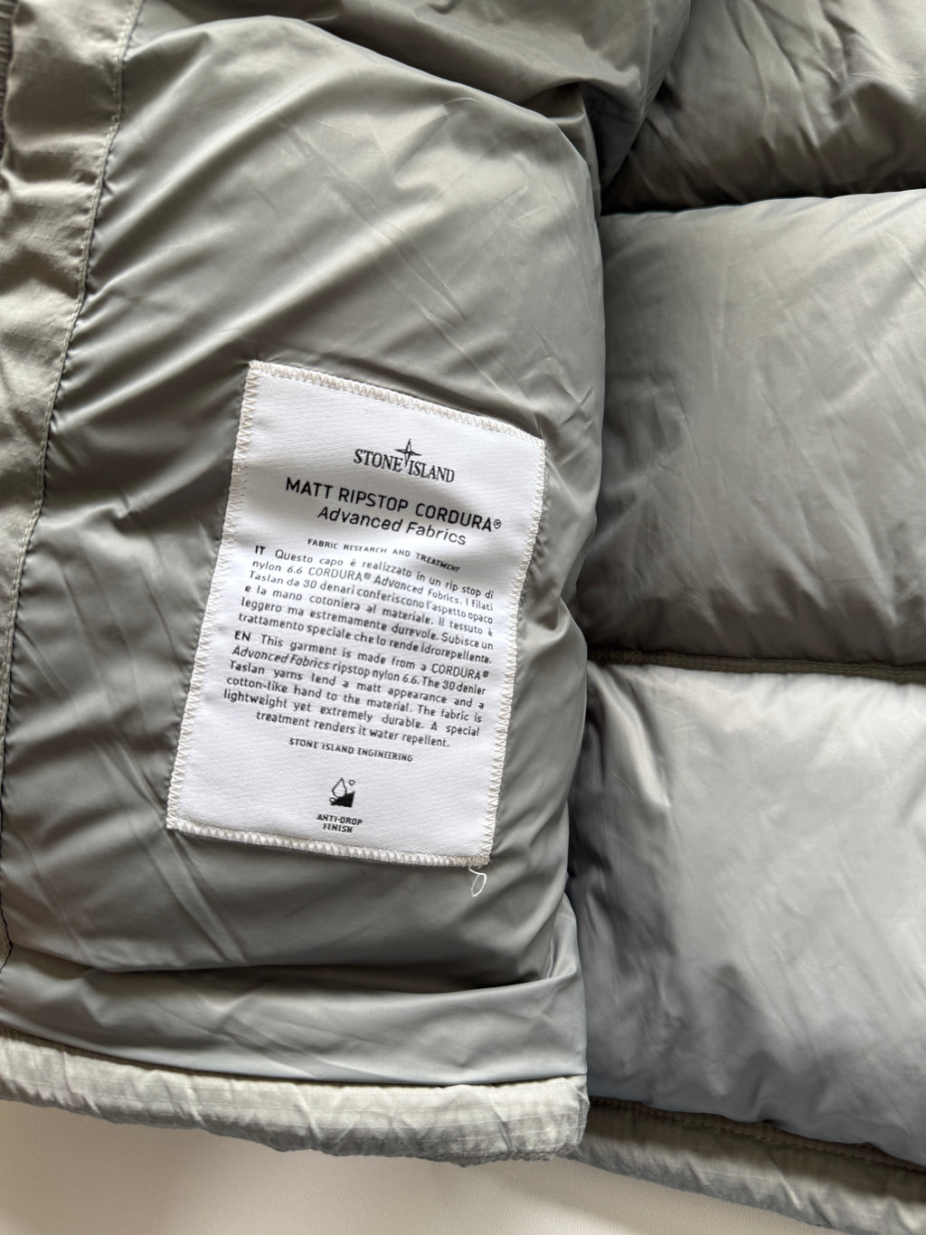 Stone Island Matt Ripstop Cordura Jacket