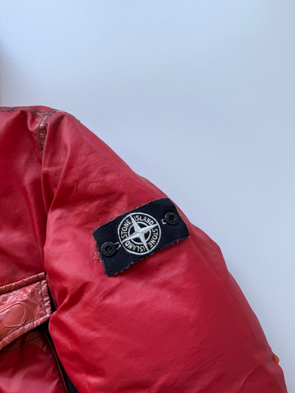 Stone Island Ice Jacket Red