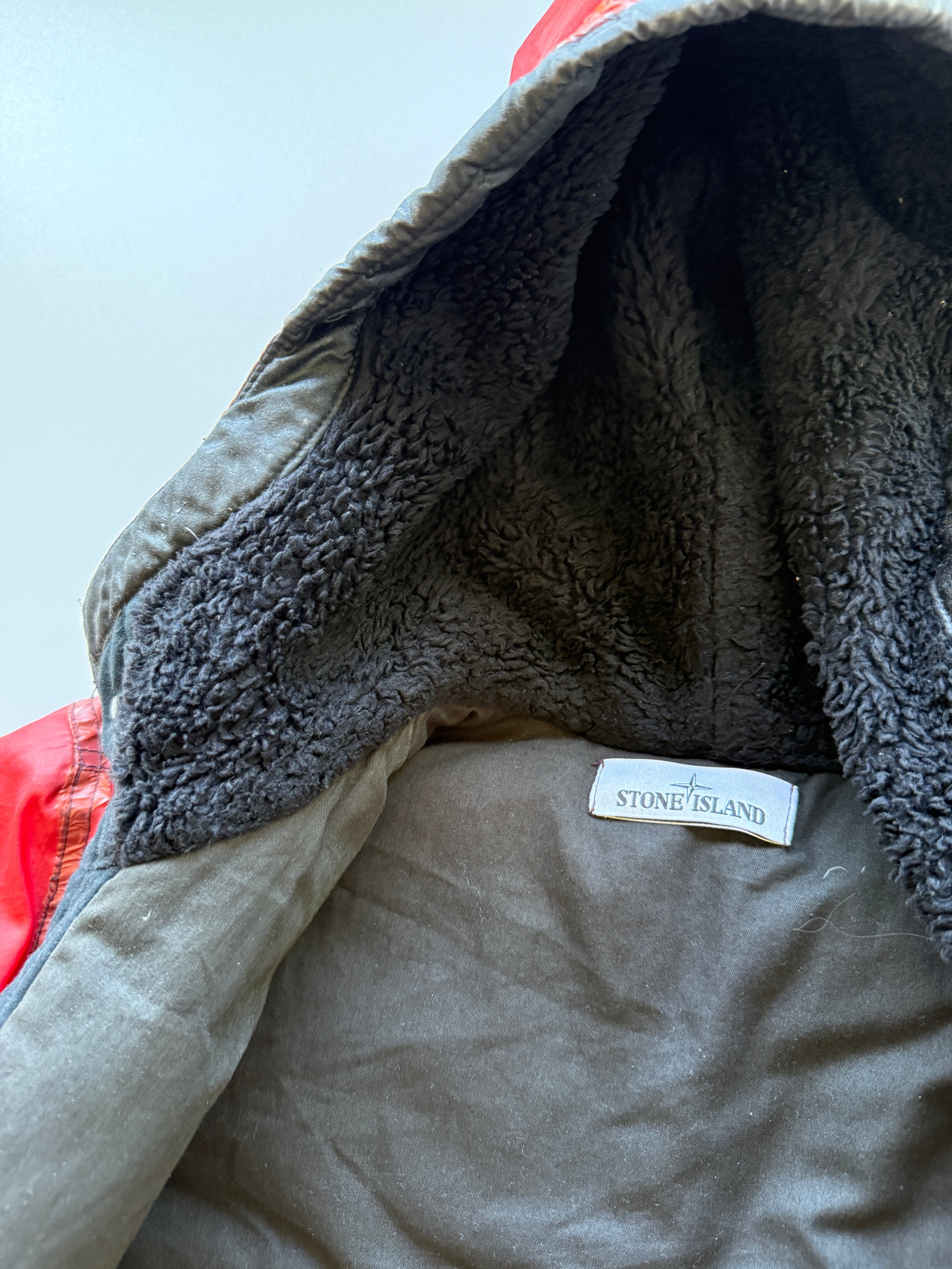 Stone Island Ice Jacket Red