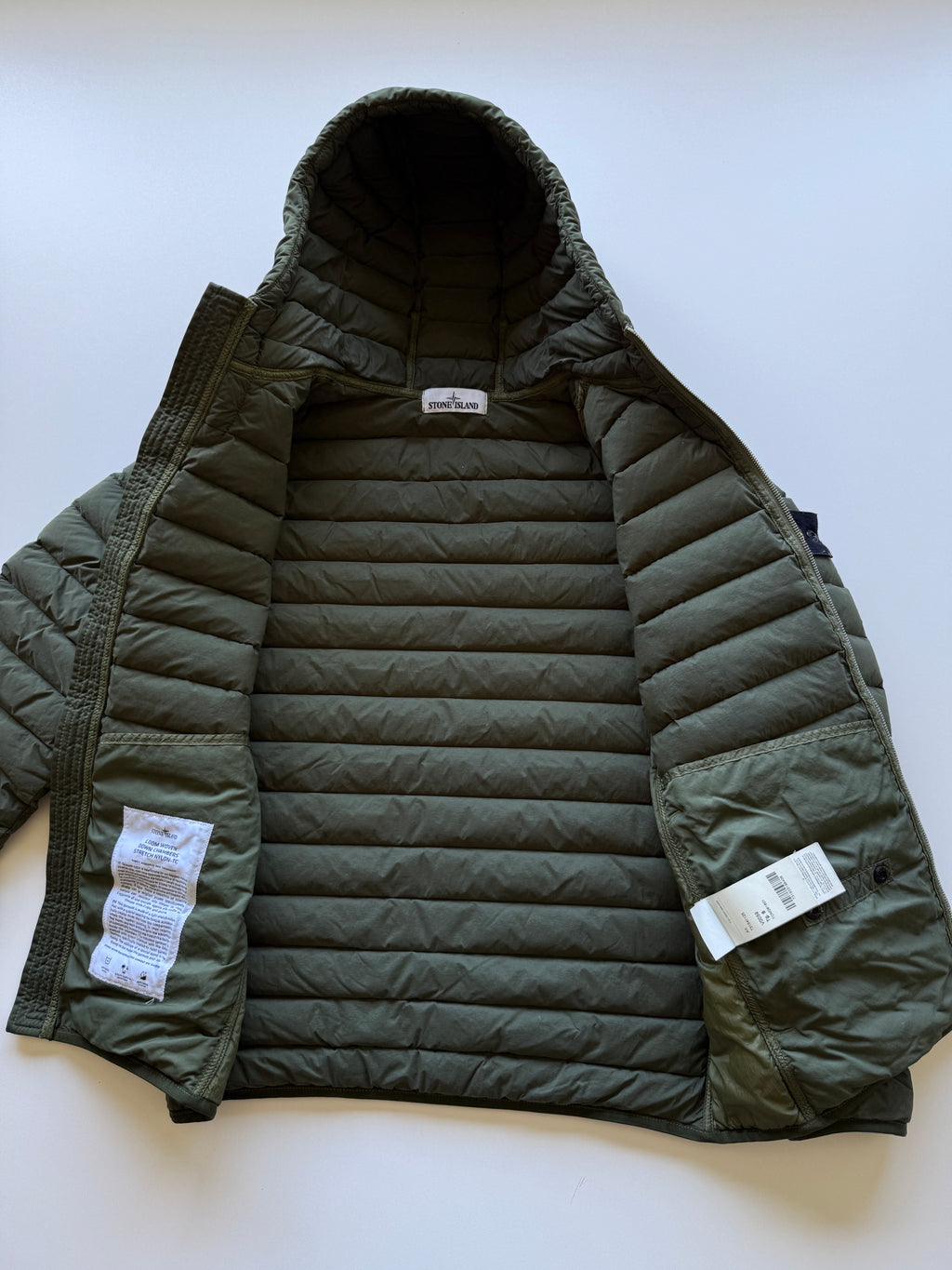 Stone Island Loom Woven Down Jacket