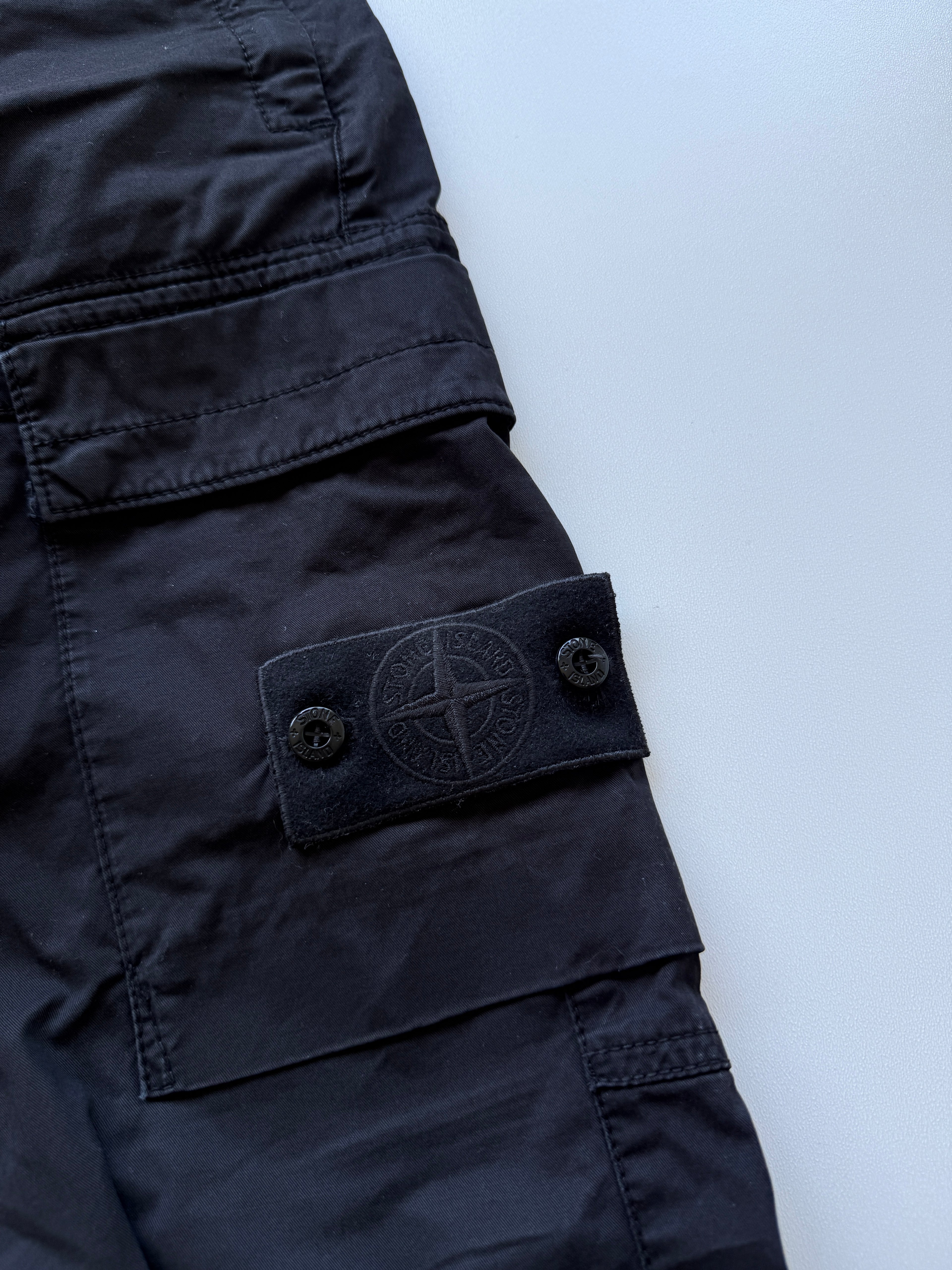 Stone Island Pants With Ghost Badge