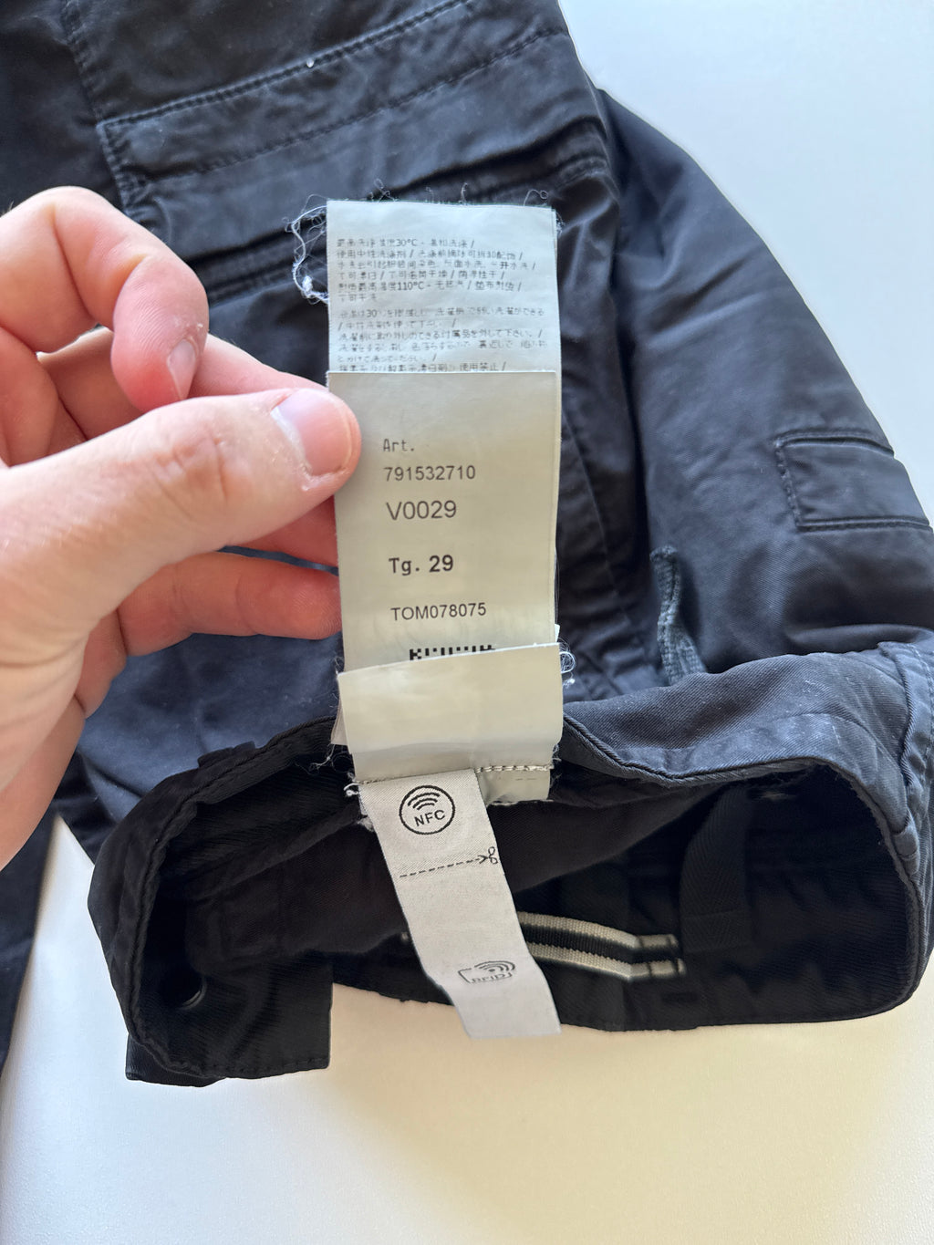 Stone Island Pants With Ghost Badge