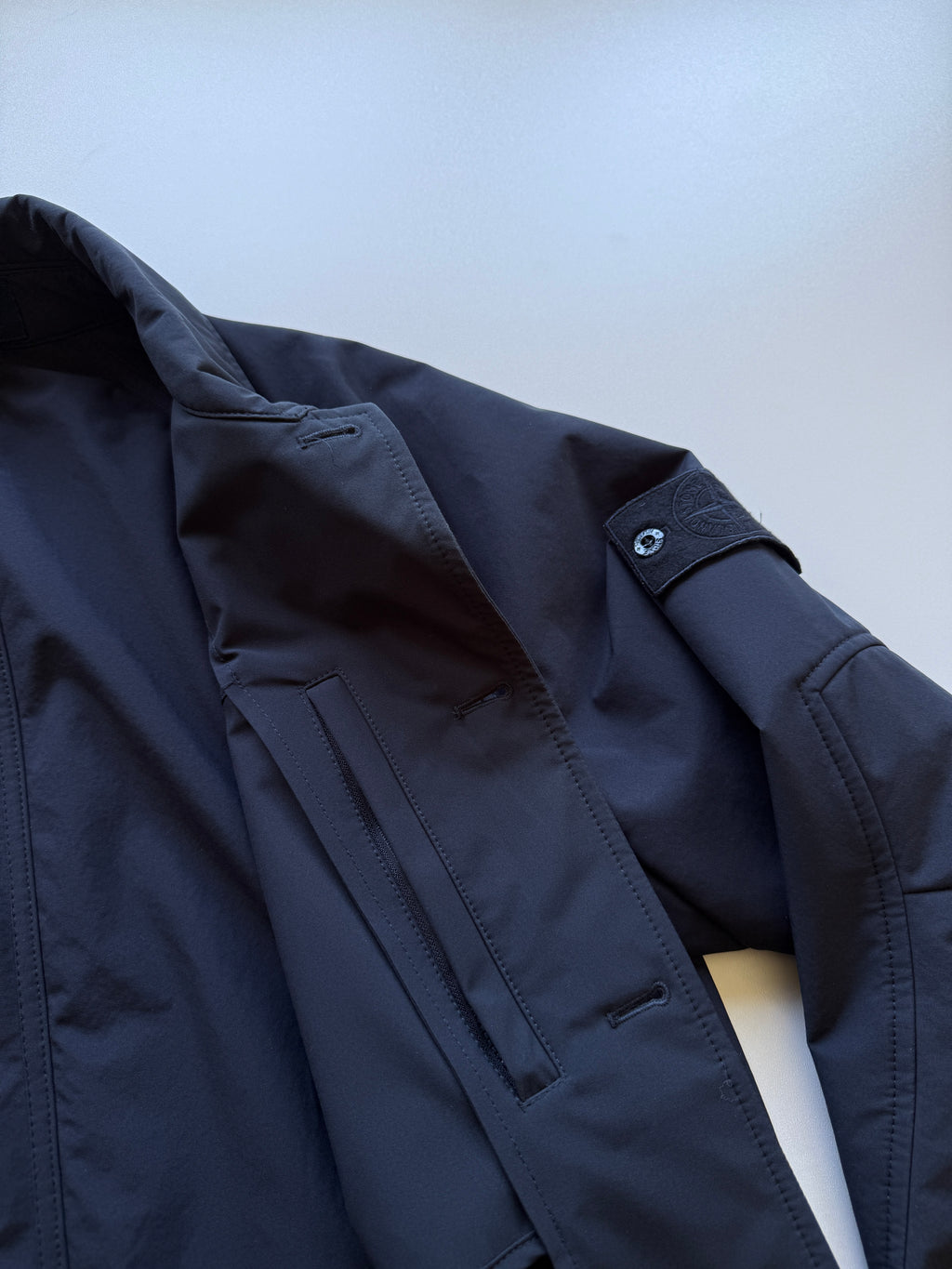 Stone island Poliestere Ghost Piece Jacket