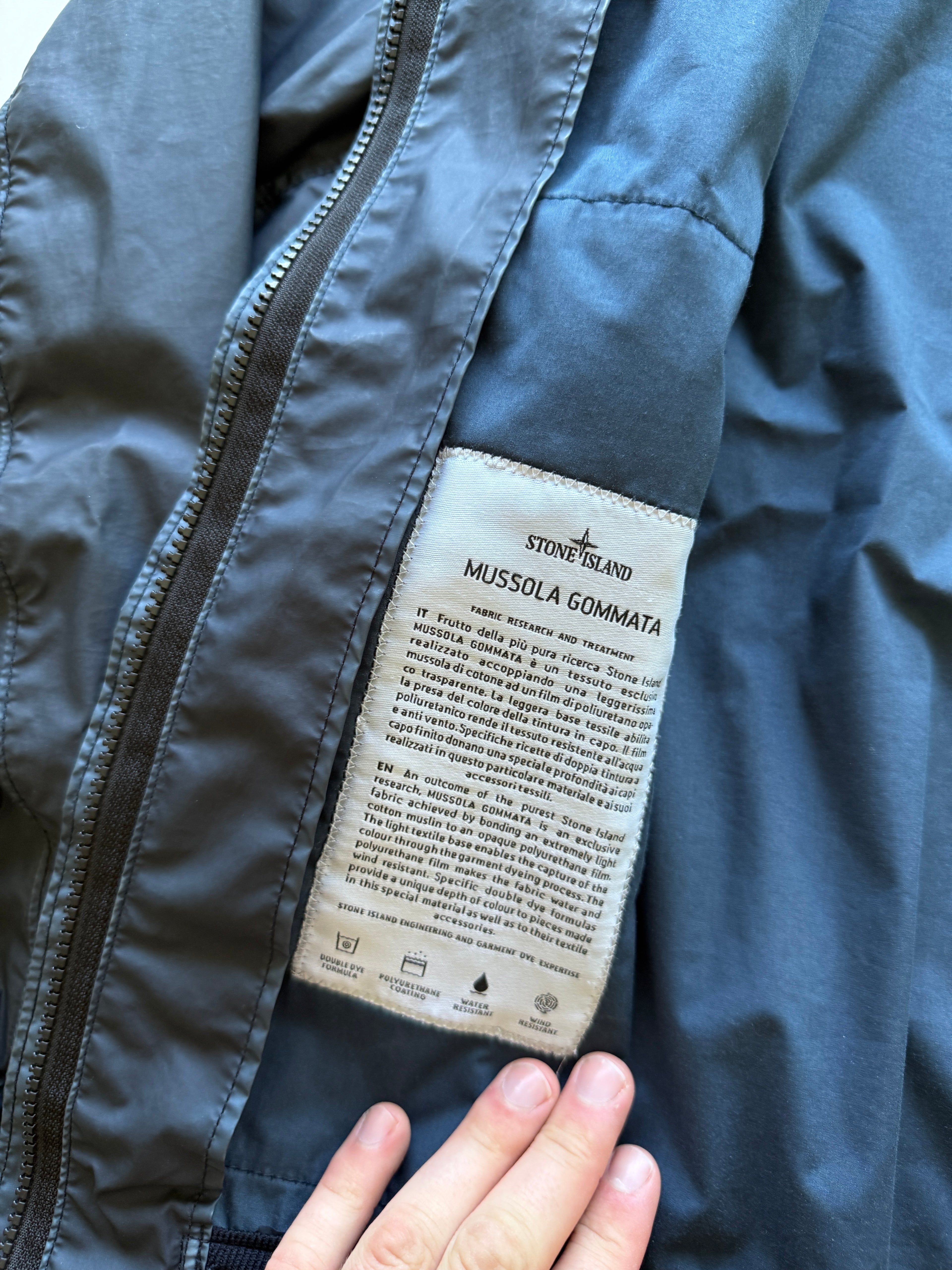 Stone Island Mussola Gommata Jacket