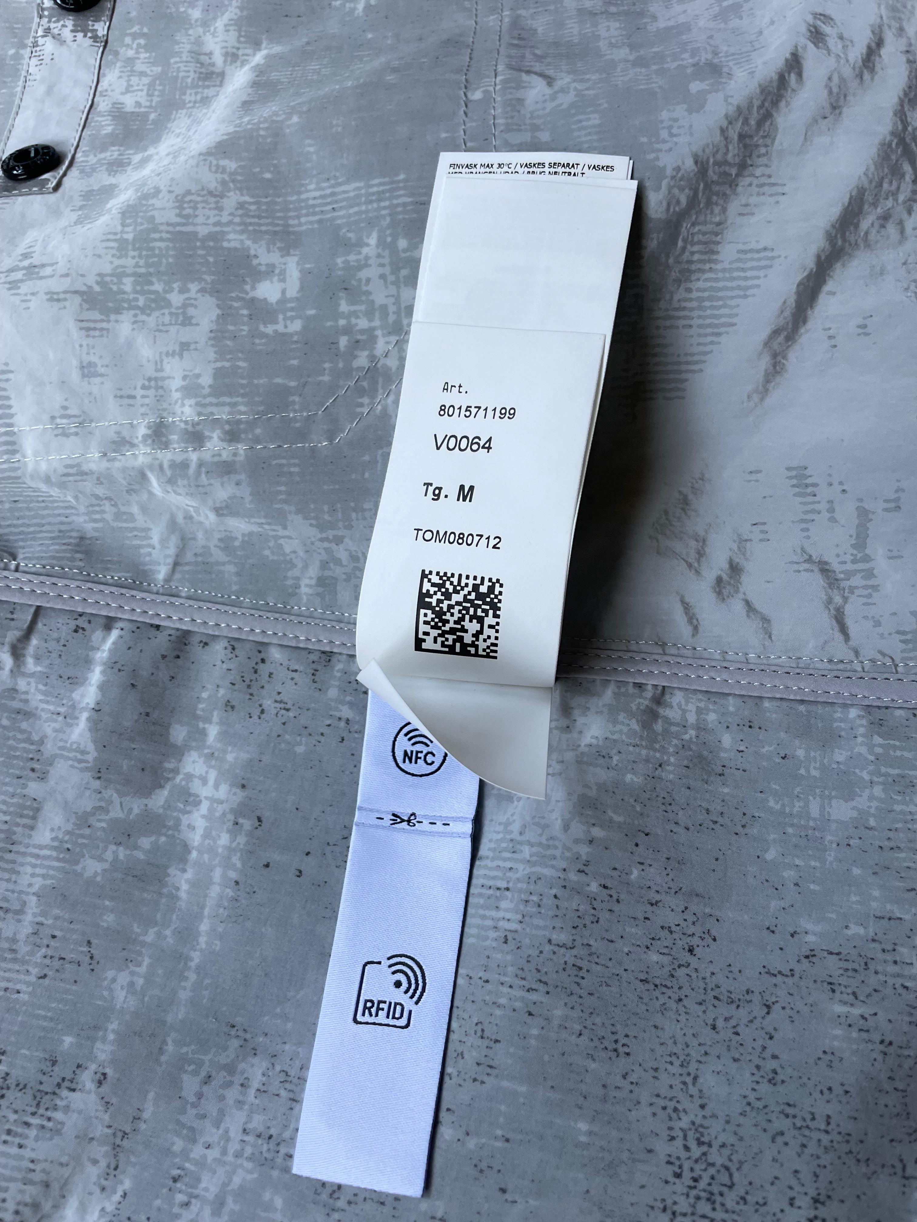 Stone Island Dissolving Grid Camo Reflective Jacket