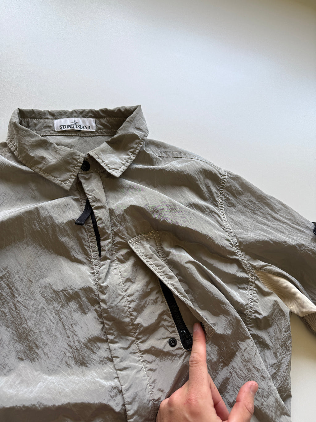 Stone Island Nylon Metal Overshirt