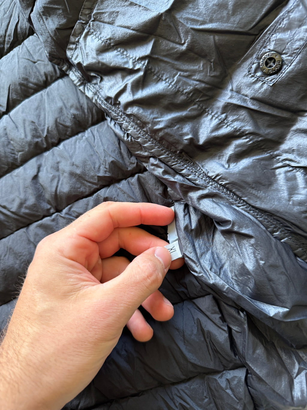 Stone Island Loom Woven Down Jacket