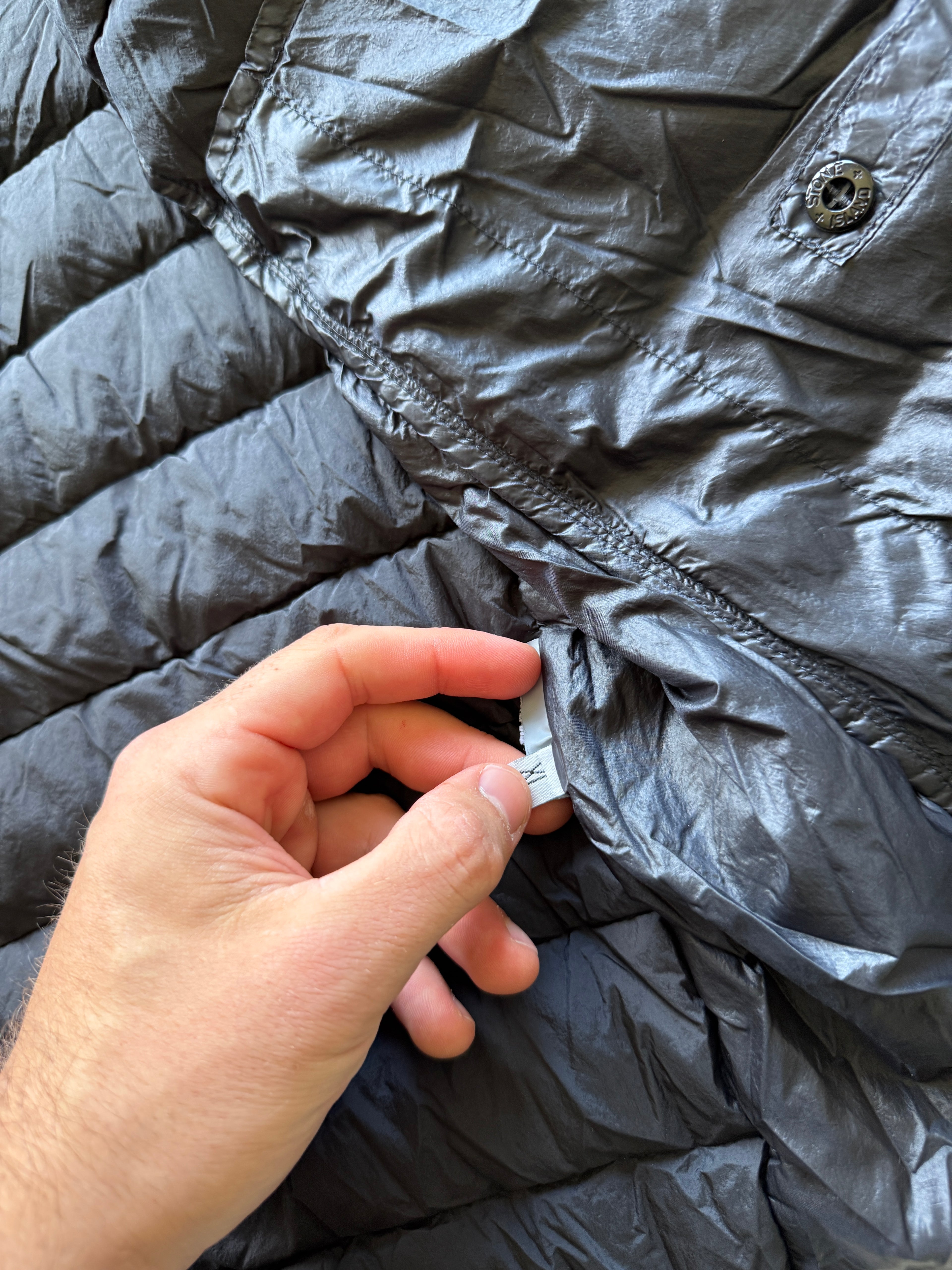 Stone Island Loom Woven Down Jacket