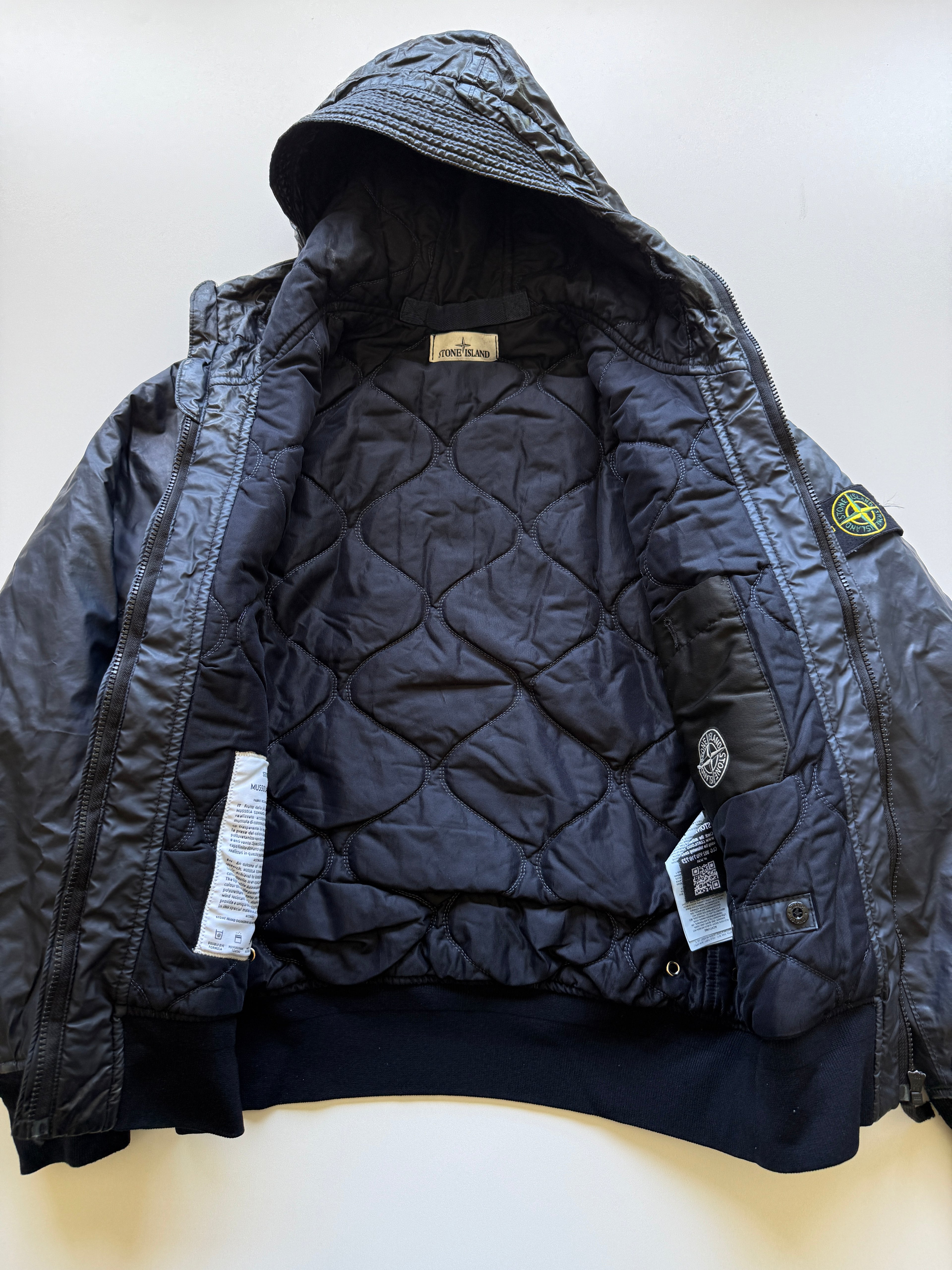 Stone island Mussola Gommata Jacket