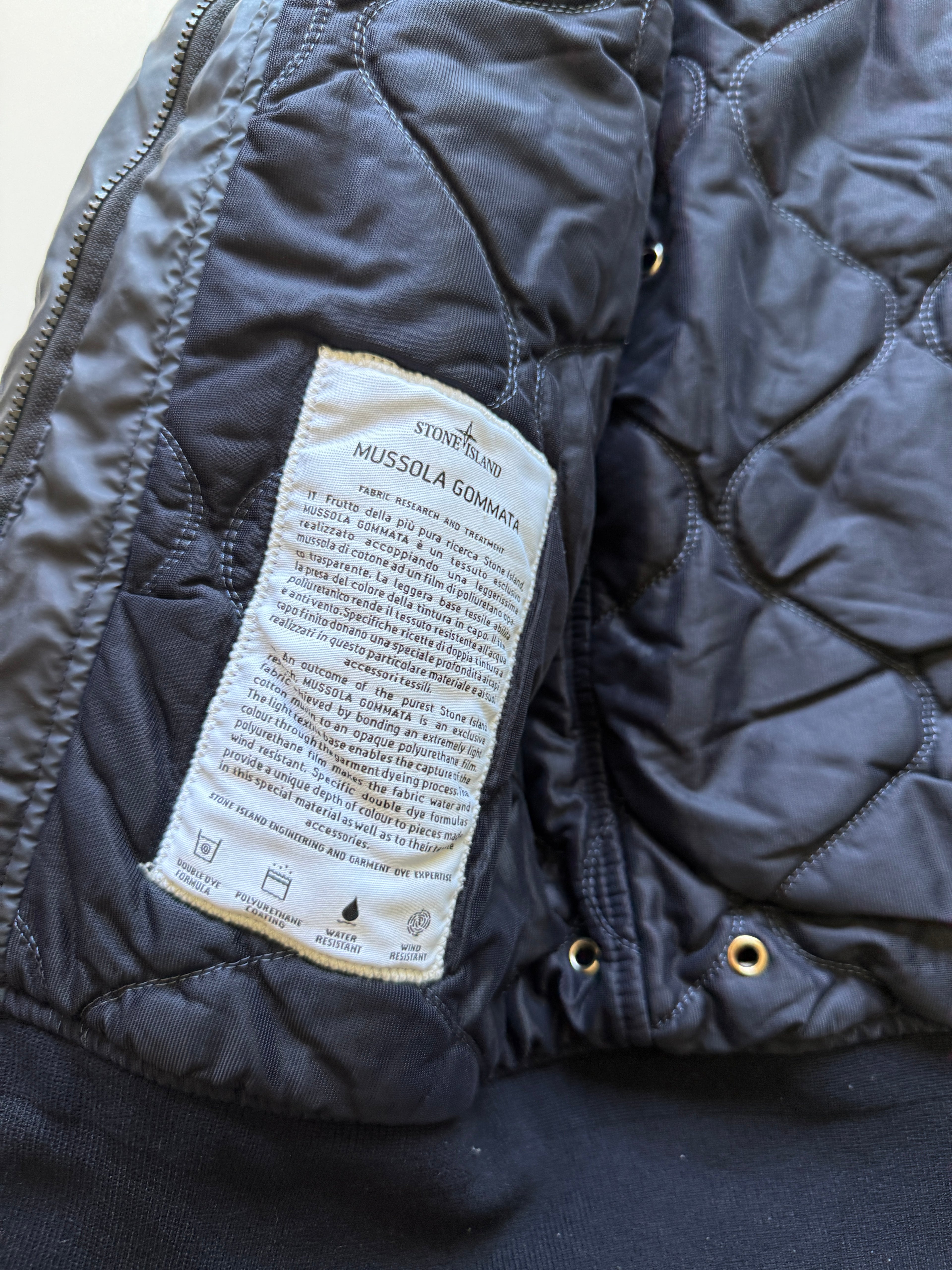 Stone island Mussola Gommata Jacket
