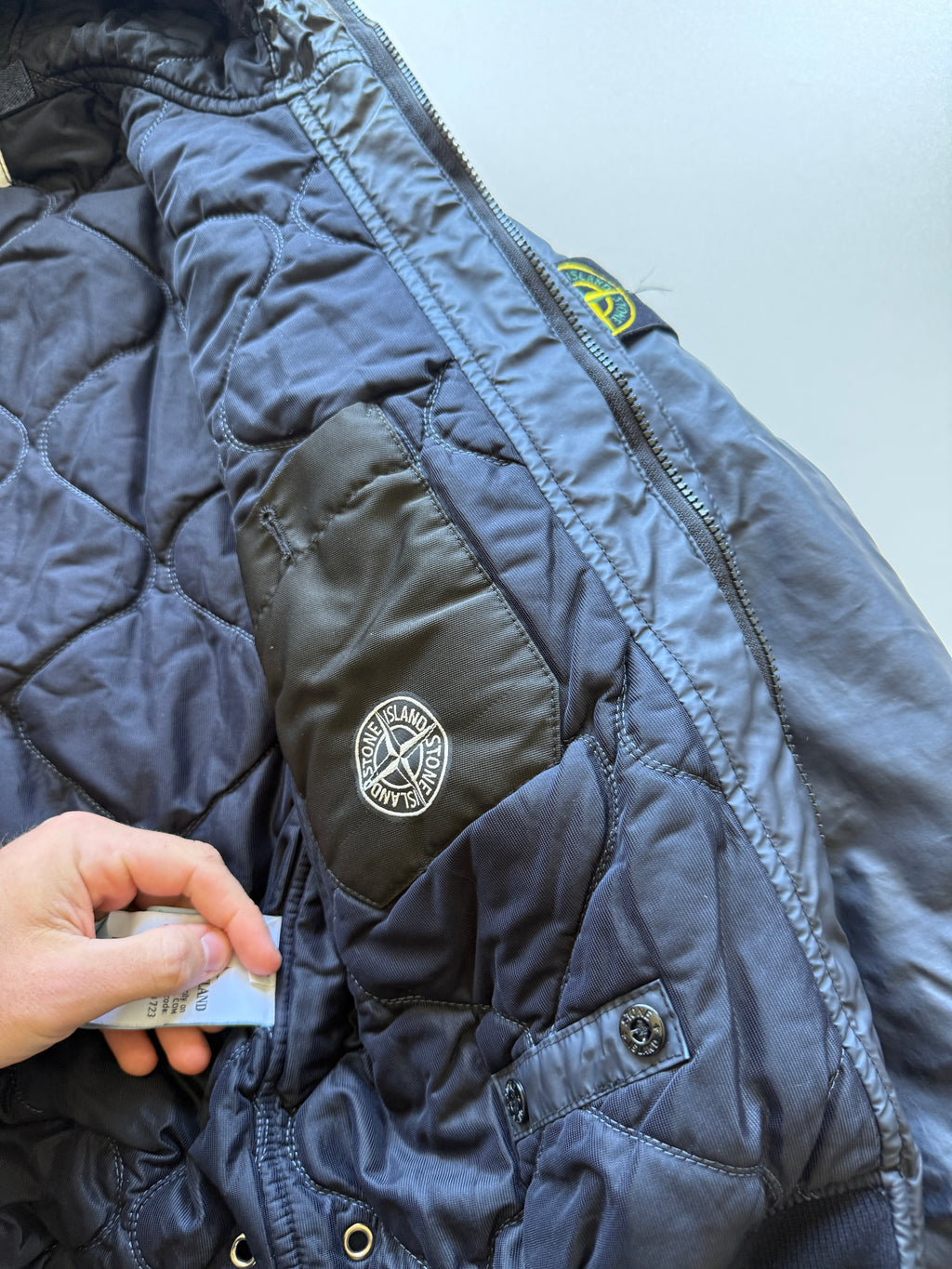 Stone island Mussola Gommata Jacket
