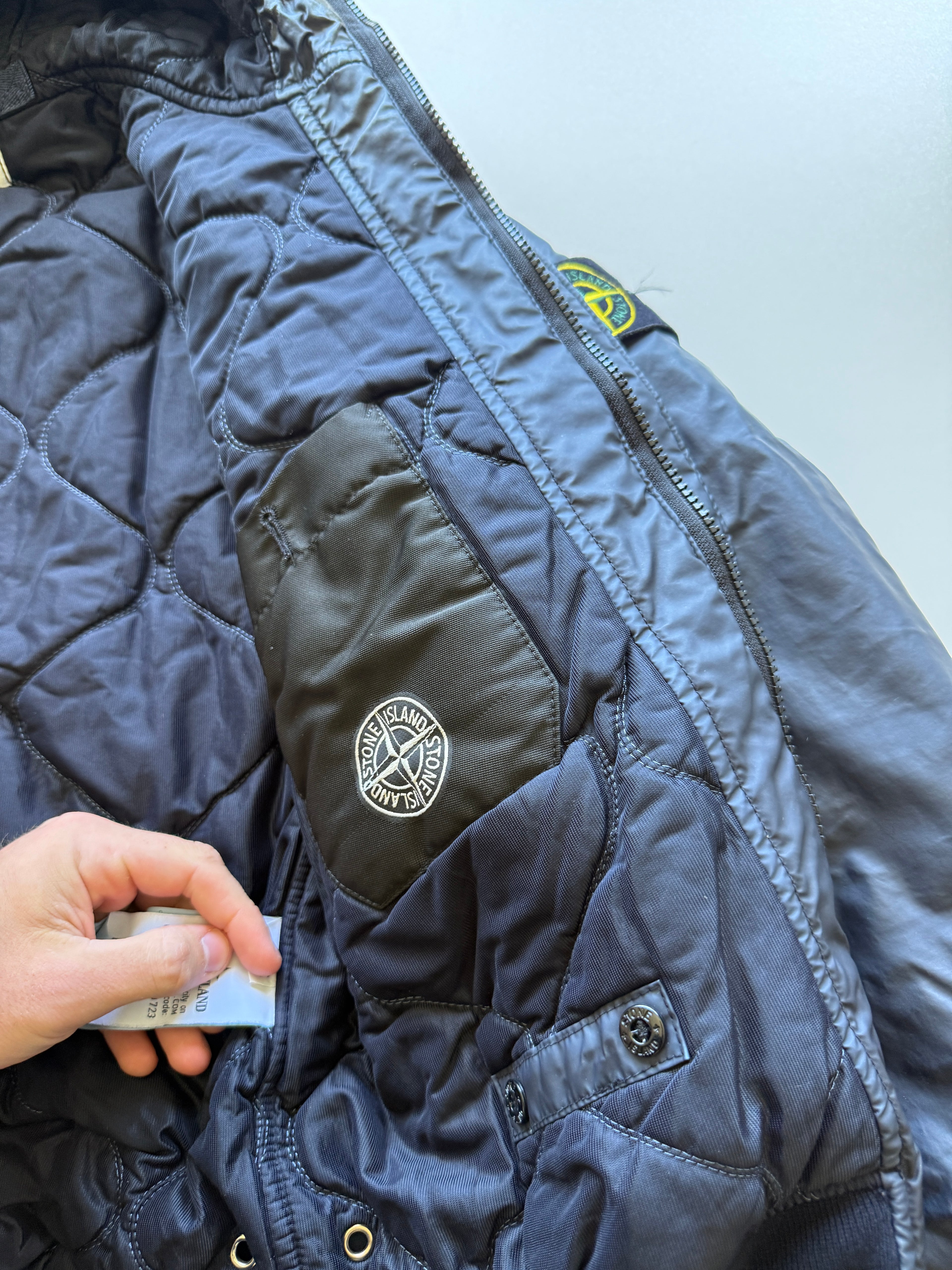 Stone island Mussola Gommata Jacket