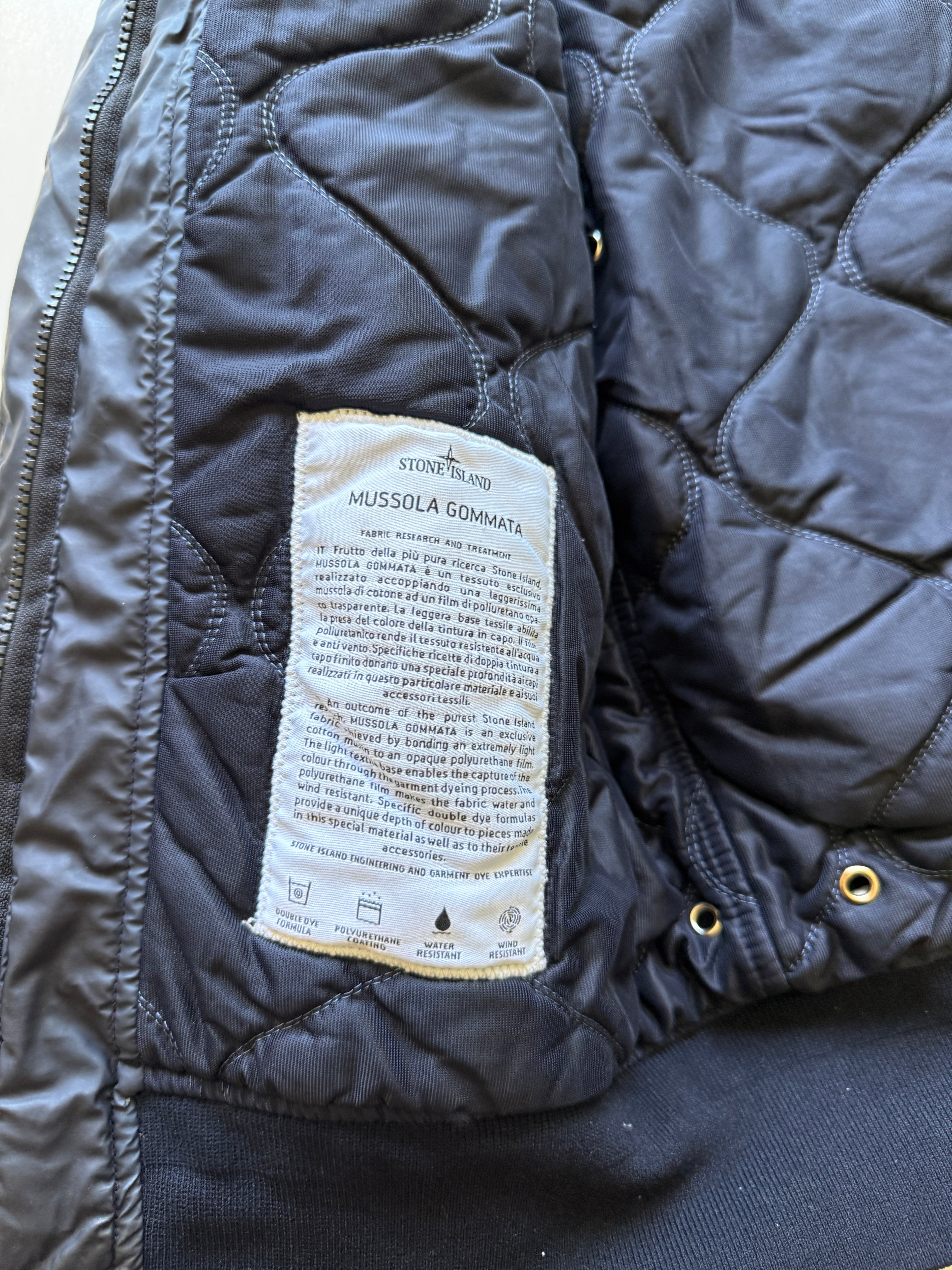 Stone island Mussola Gommata Jacket
