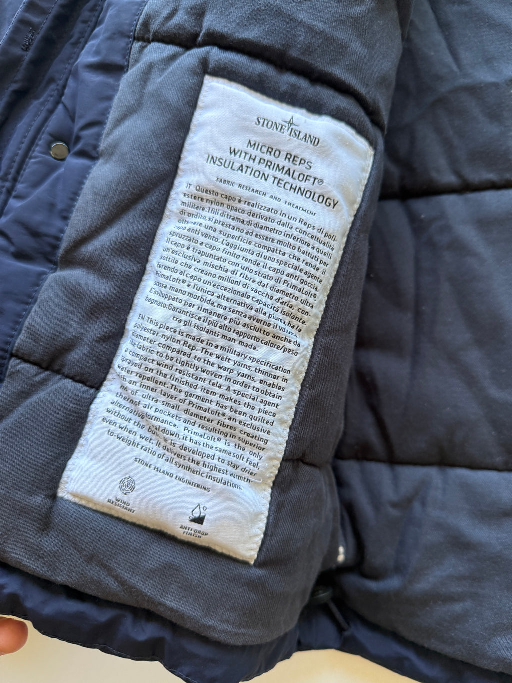 Stone Island Micro Reps Primaloft Jacket