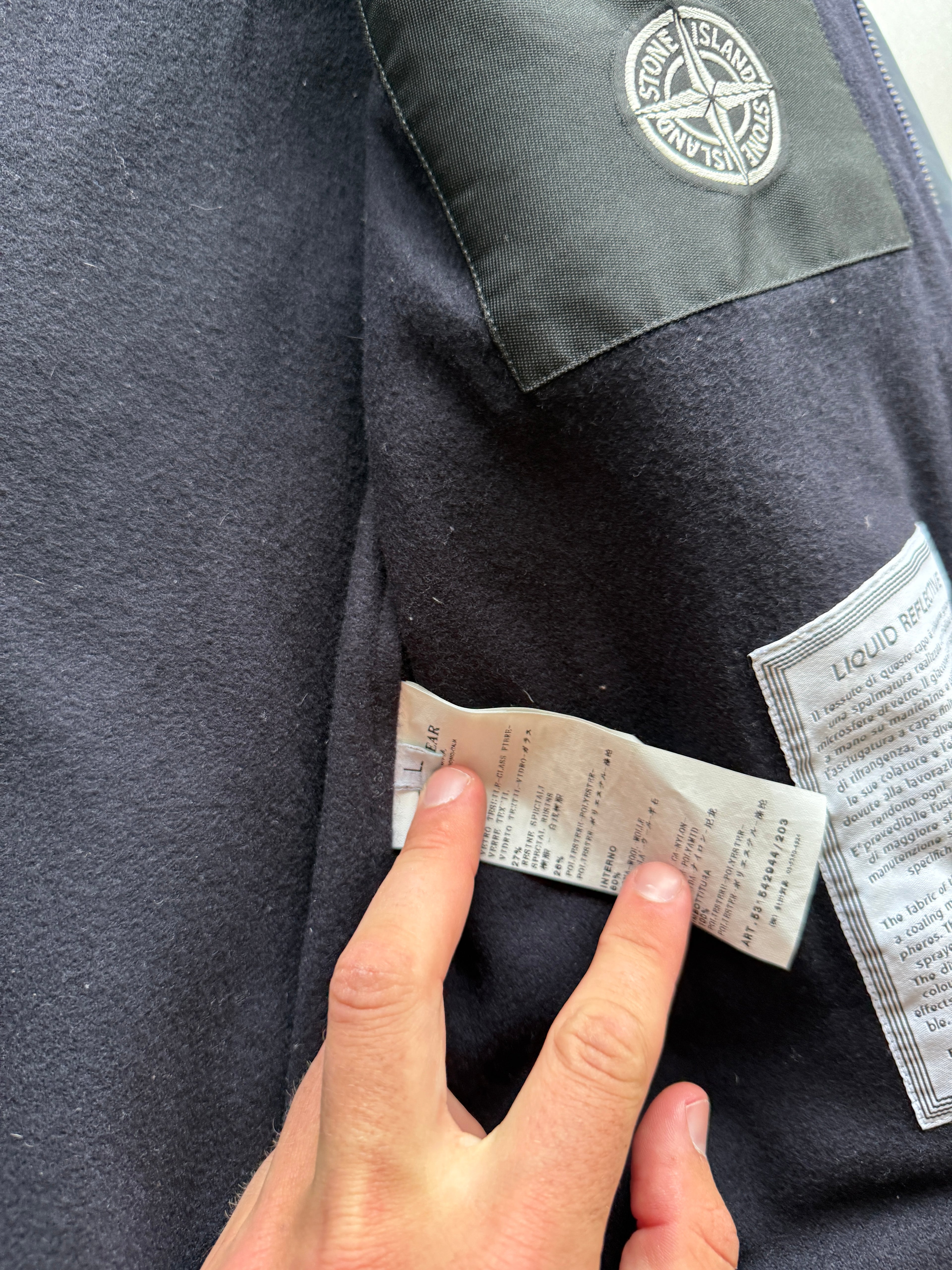 Stone Island Liquid Reflective jacket