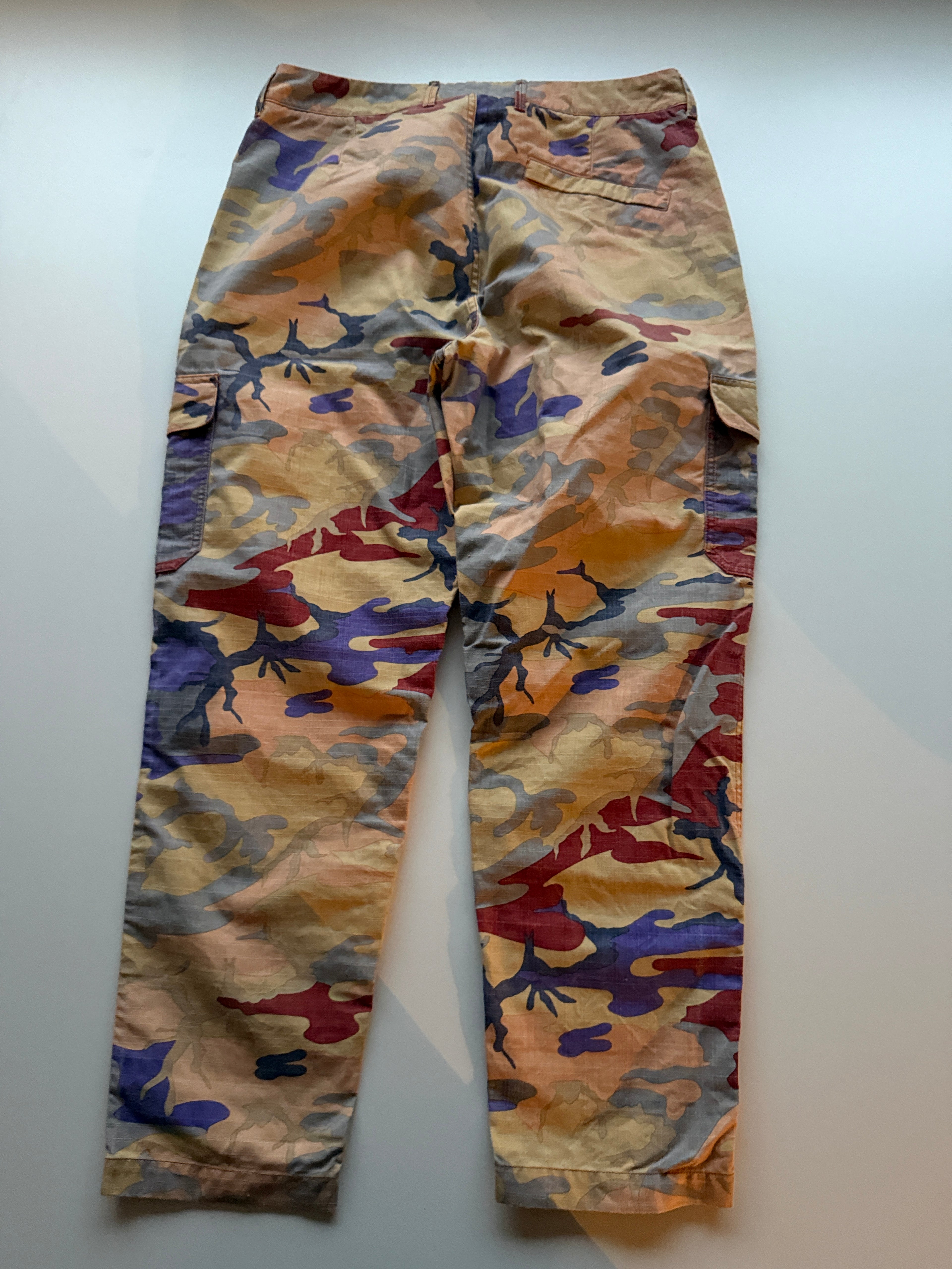 Stone Island Camo Cargo Heritage Pants