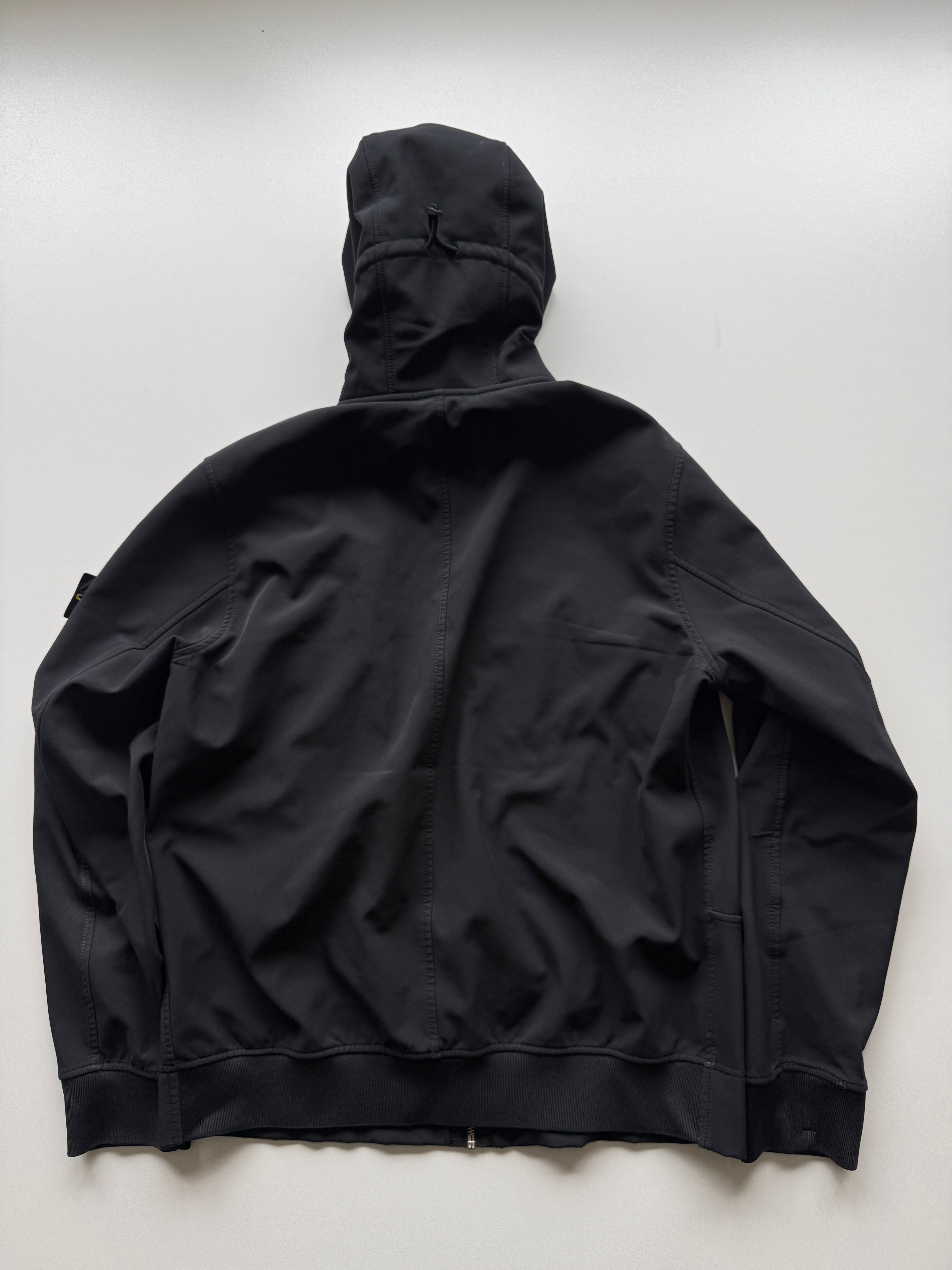 Stone Island Soft Shell Jacket Black