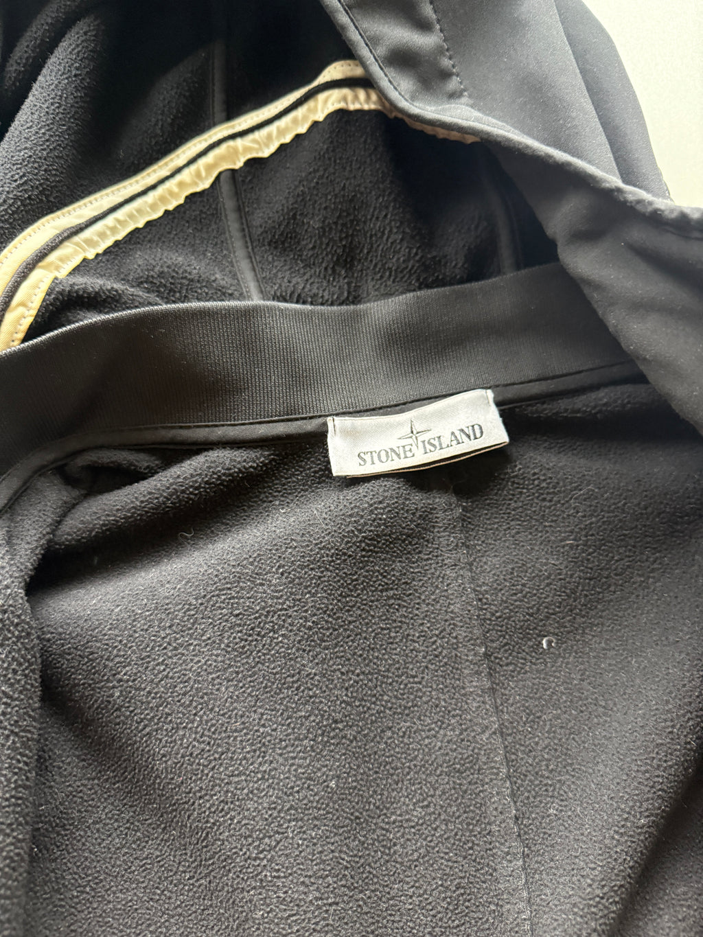 Stone Island Soft Shell Jacket Black