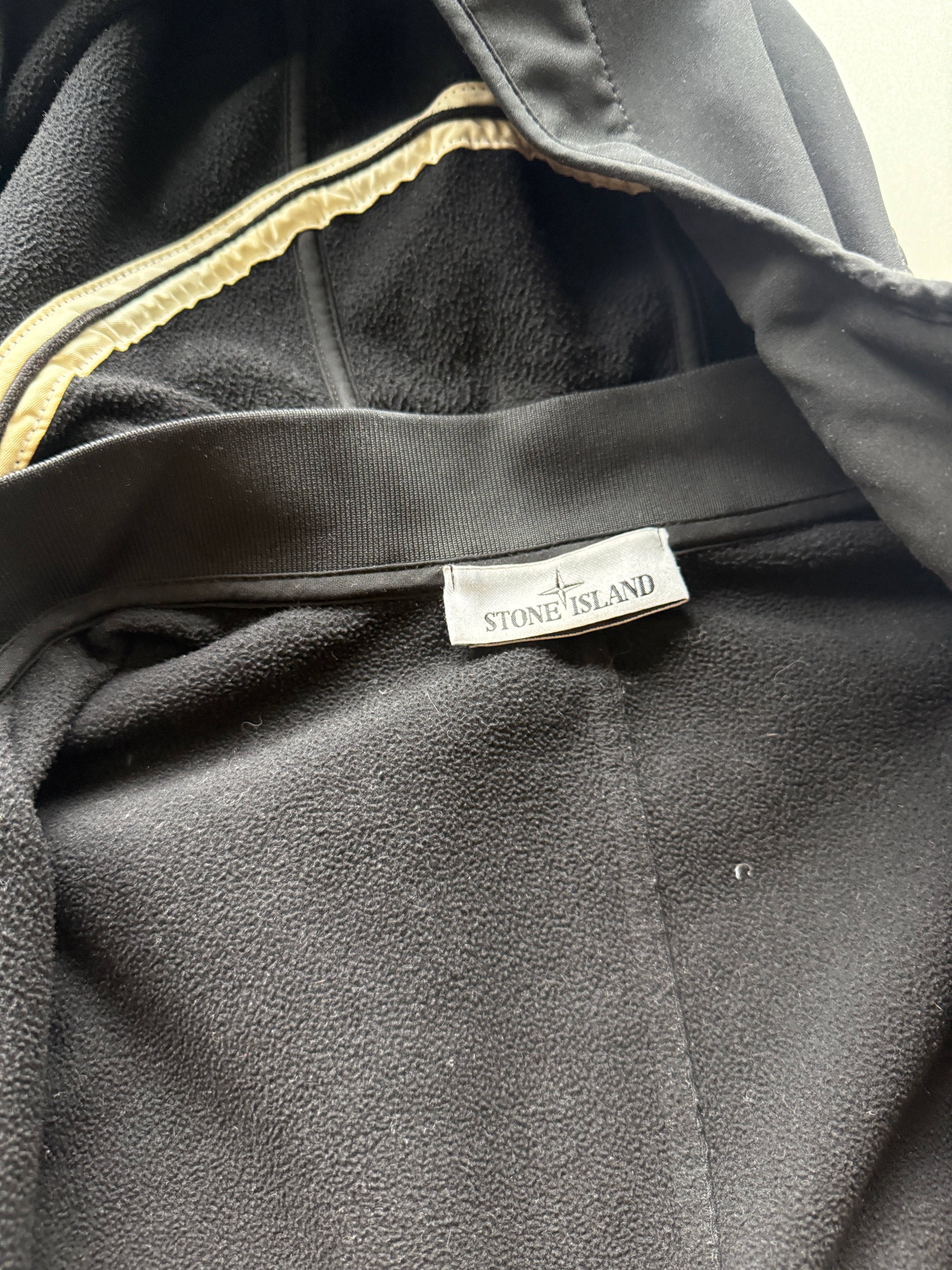 Stone Island Soft Shell Jacket Black