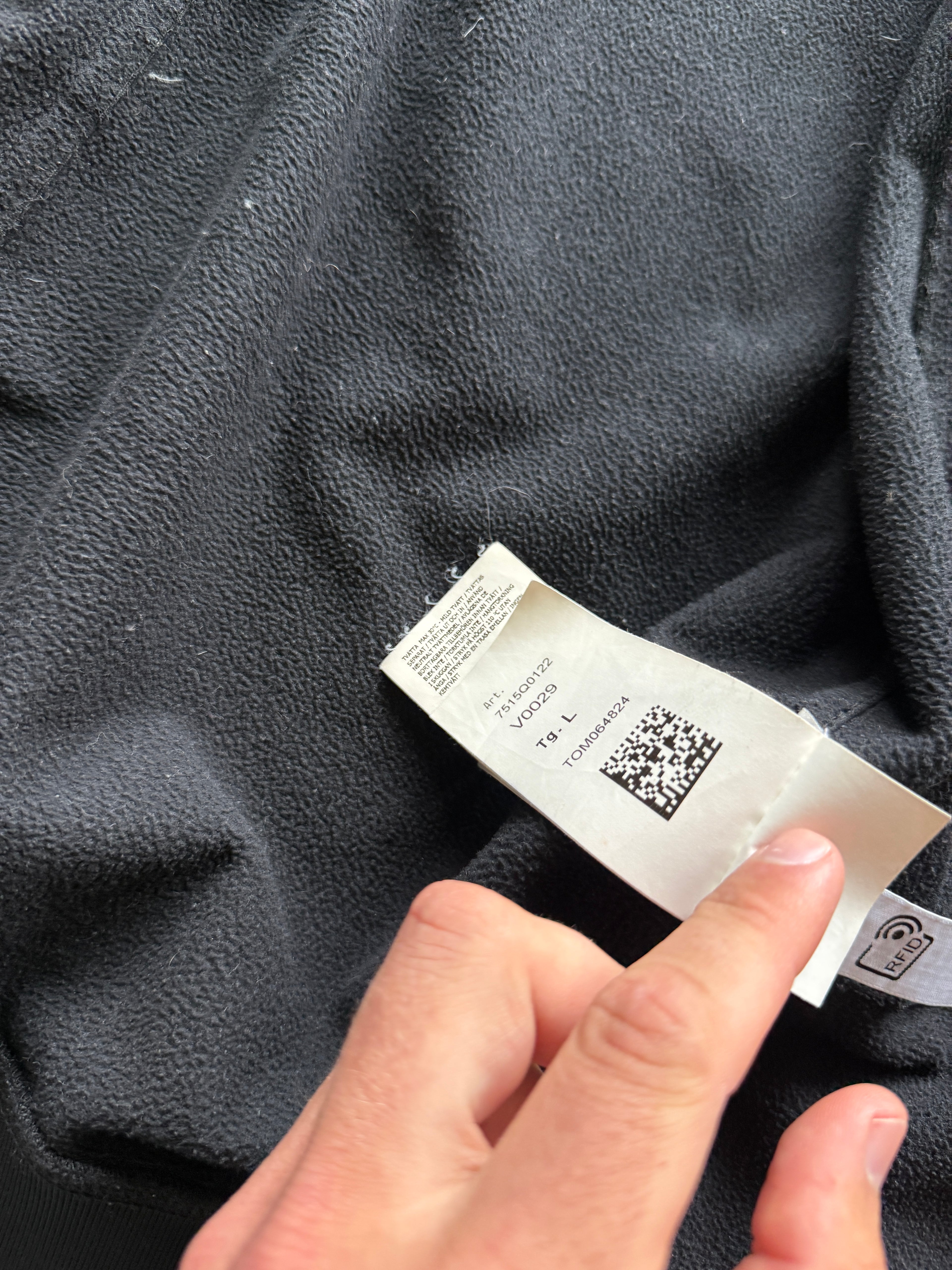 Stone Island Soft Shell Jacket Black