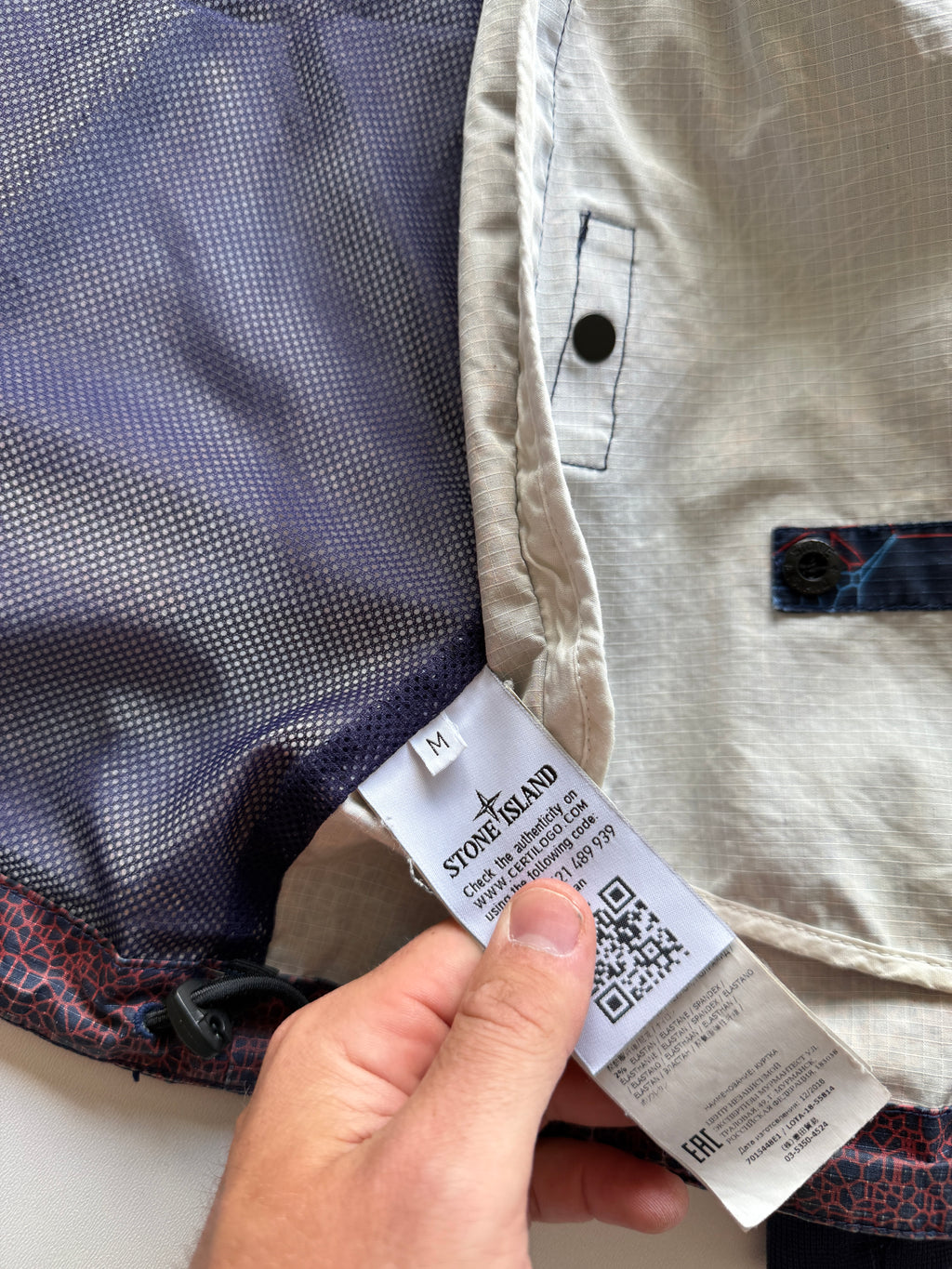 Stone Island Heat Reactive Thermosensitive Jacket