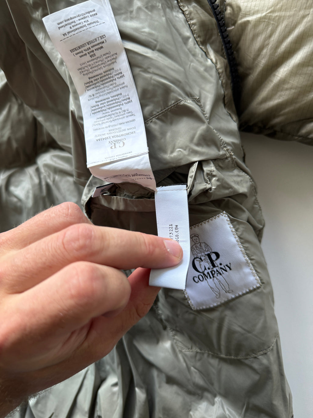 CP Company DD Shell Down Jacket